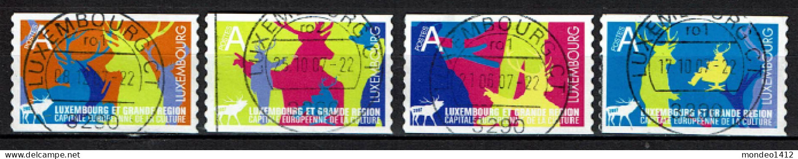 Luxembourg 2007 - YT 1680/1683 - Capitale Européenne De La Culture 2007, Cultural Capital - Used Stamps