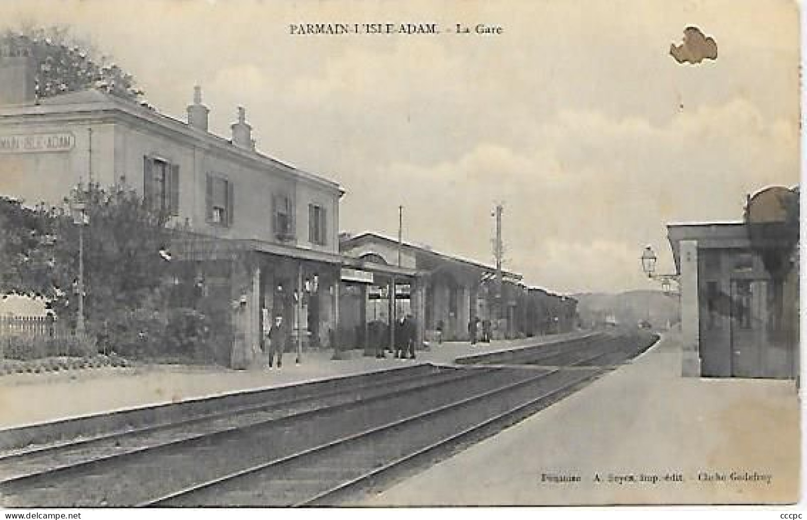 CPA Parmain La Gare - Parmain