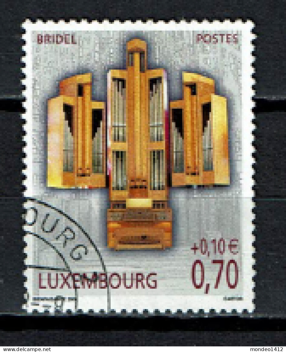 Luxembourg 2006 - YT 1674 - Musique, Orgue De Bridel - Music, Organ - Muziek, Orgel - Oblitérés
