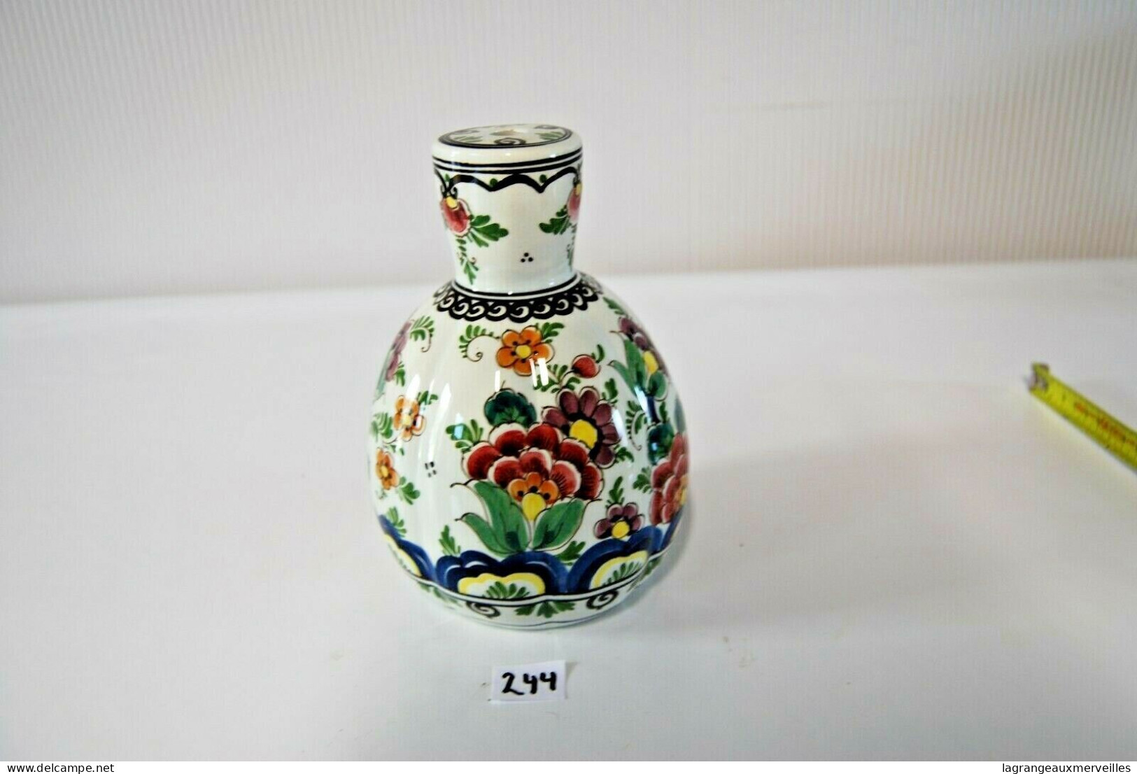 C244 Ancien Vase Pour Encens Ou Autre - Fait Main - Jarrones