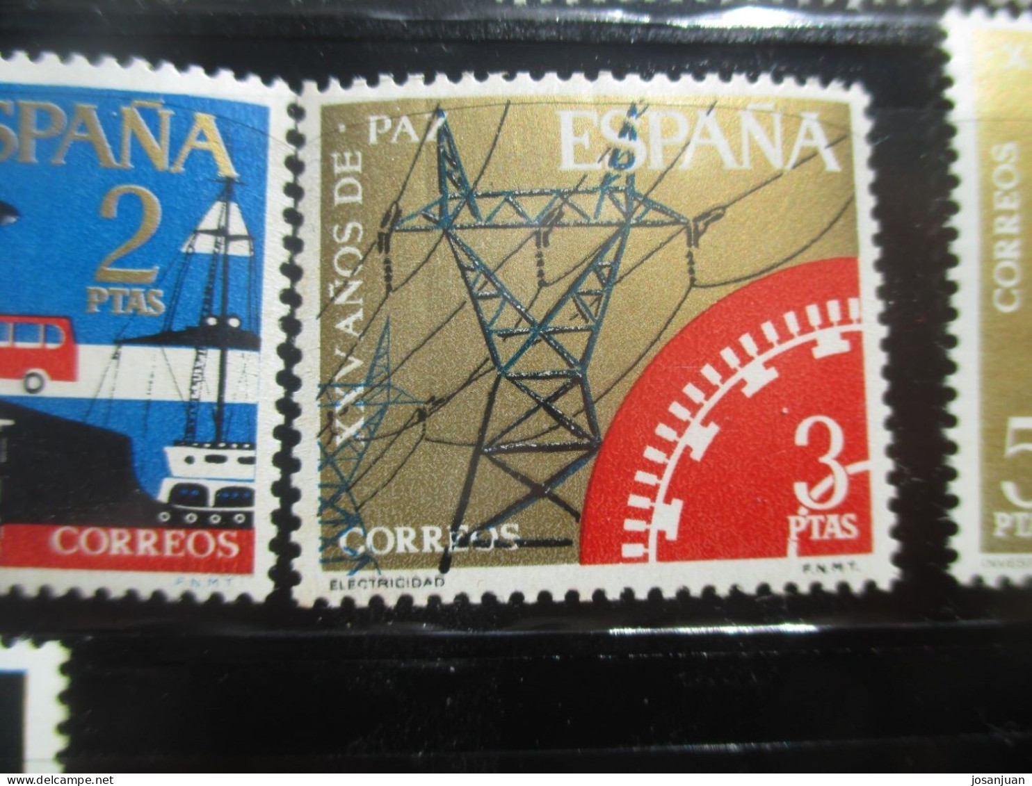 SPAIN ESPAÑA 1964. VARIEDAD ED 1576/89 ** MNH XXV AÑOS DE PAZ. - Variétés & Curiosités