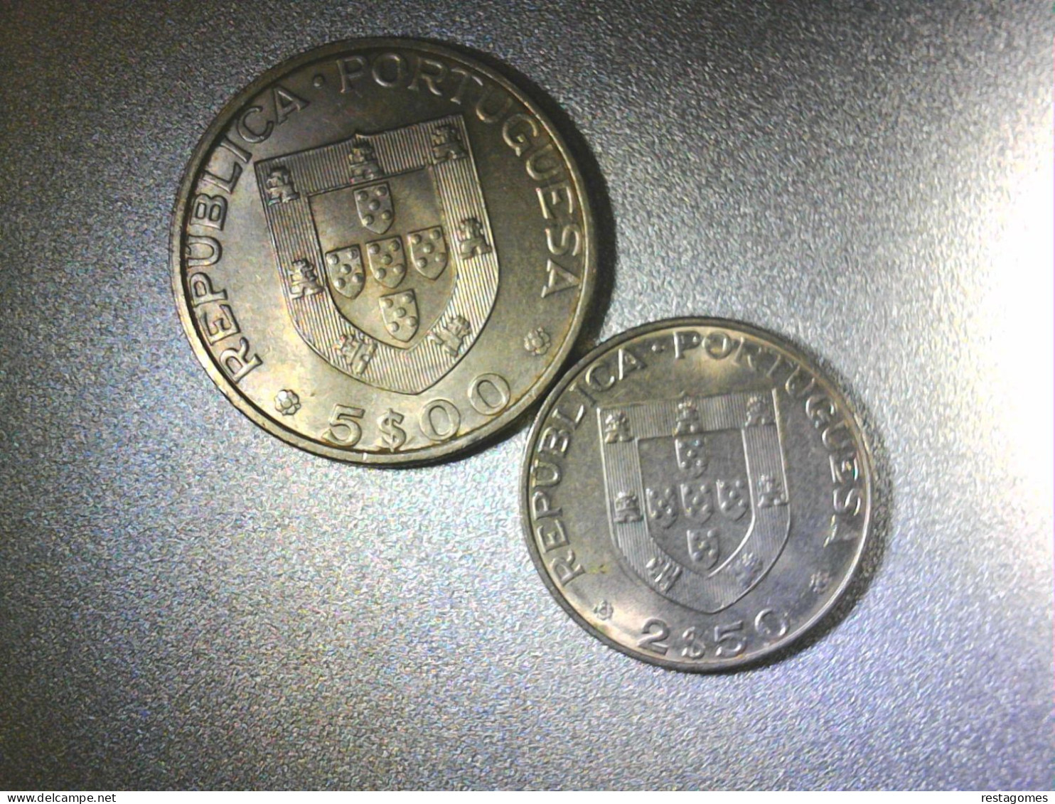 Portugal  5 Escudos / 2,50 Hoquei - Portugal