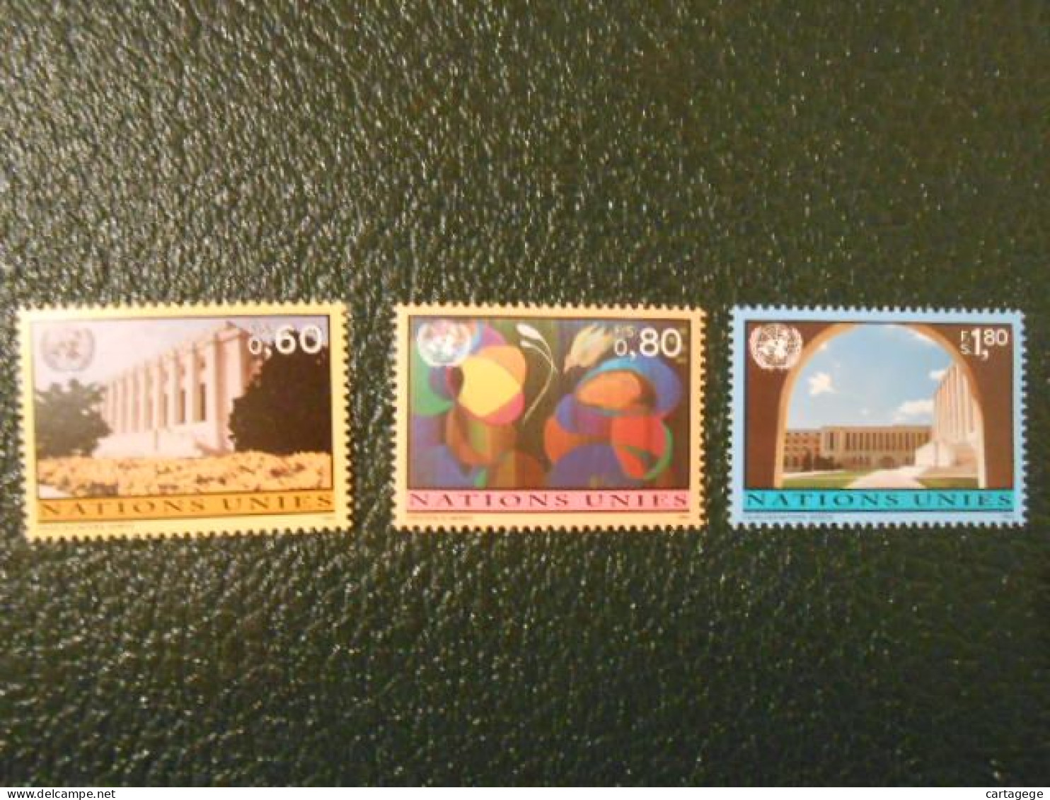NATIONS-UNIES GENEVE YT  276/278 SEIE COURANTE** - Unused Stamps