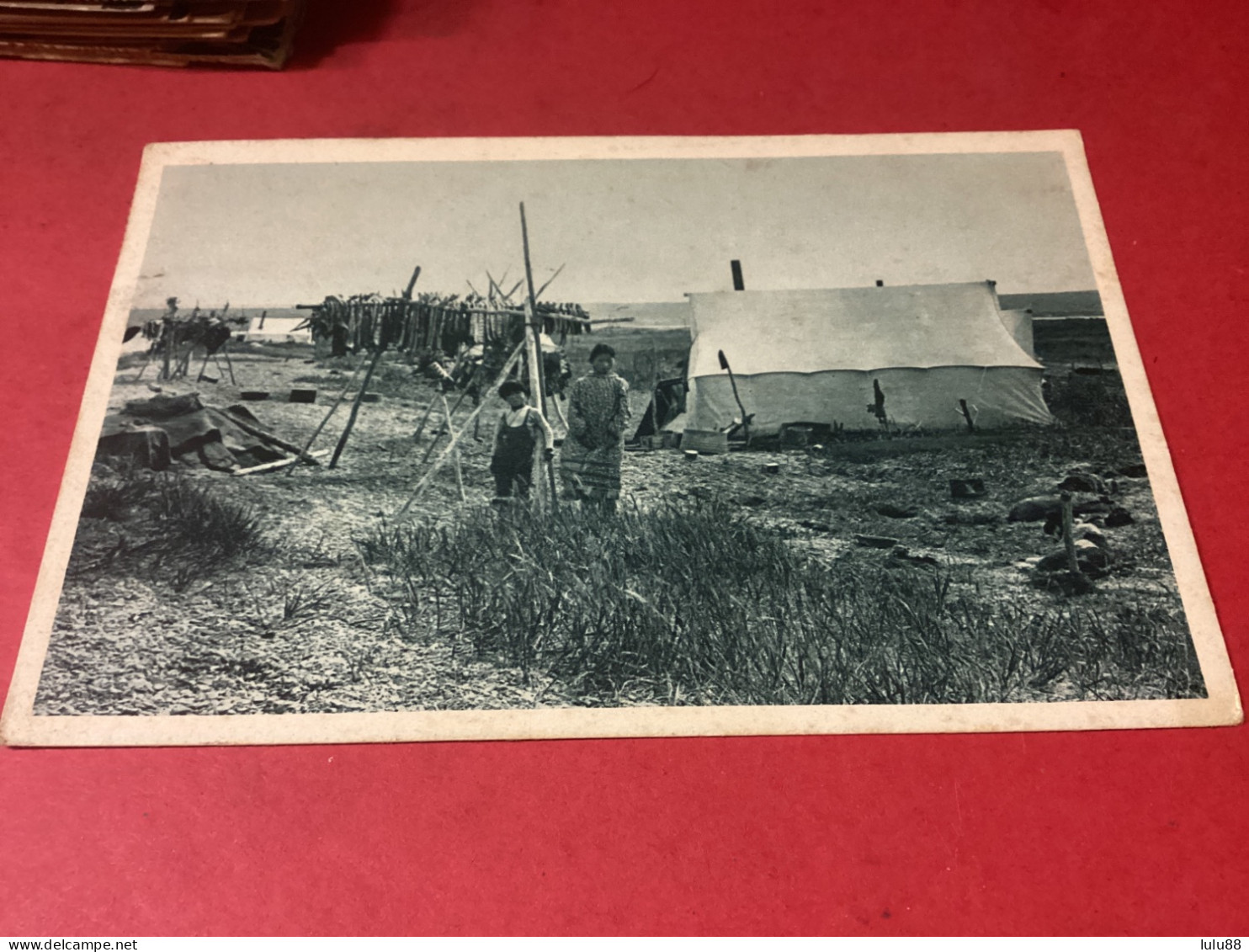 ALASKA. Cercle Arctique Camp De Pêche Imprimerie Hélio Lorraine. Nancy - Autres & Non Classés