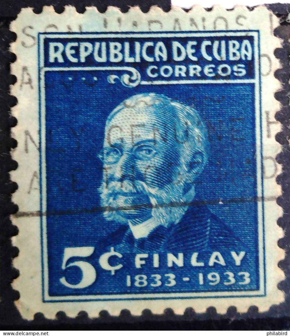 CUBA                      N° 220                   OBLITERE - Used Stamps