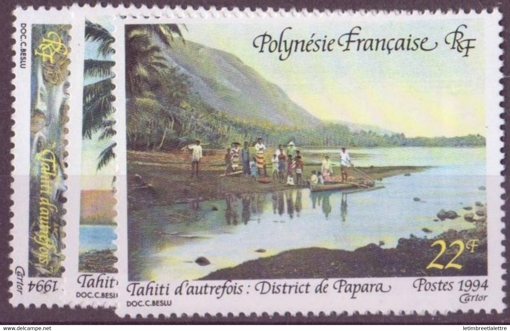 Polynésie - YT N° 459 à 461 ** - Neuf Sans Charnière - Nuevos