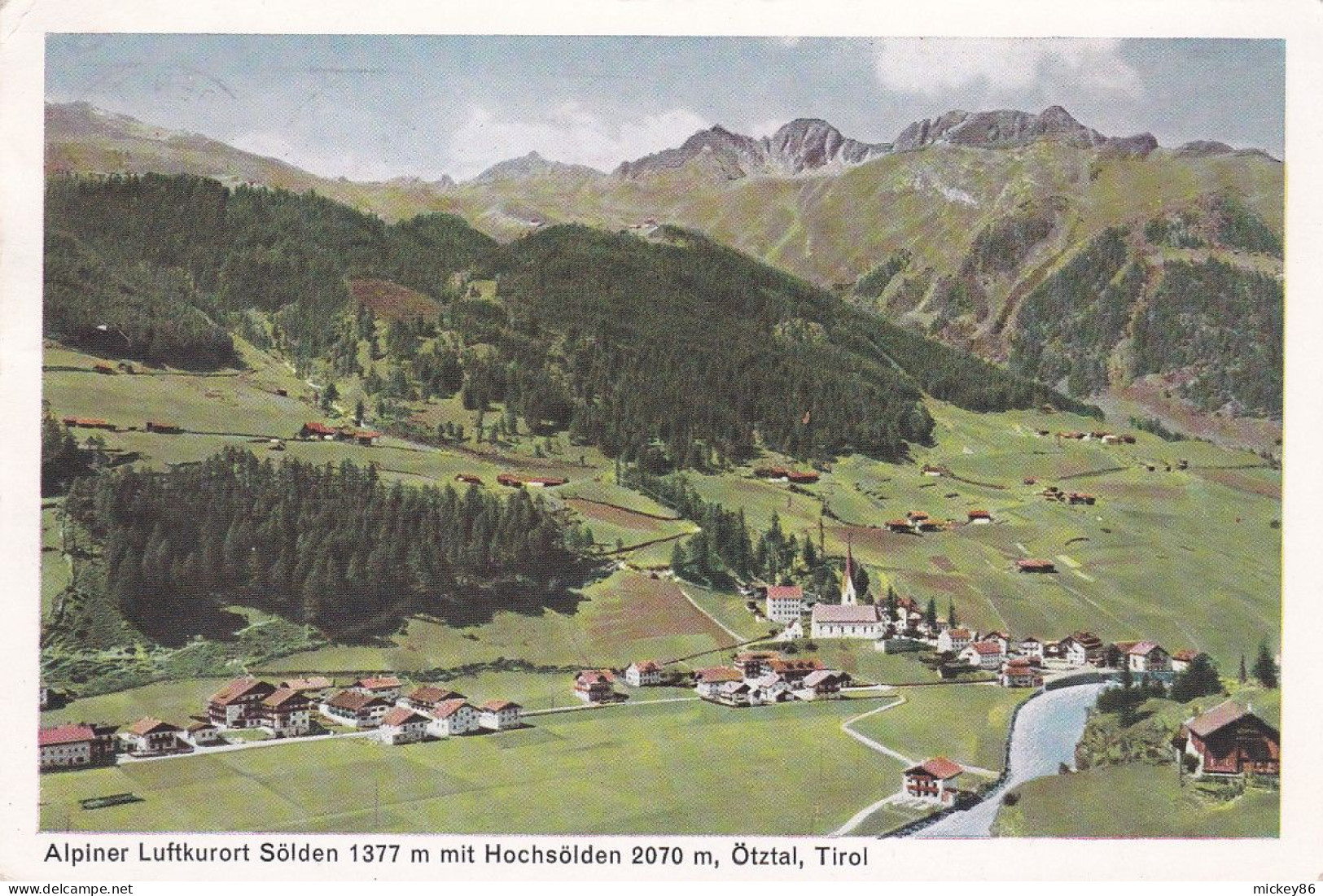 Autriche-- Tyrol--OETZTAL ---1963-- - Oetz