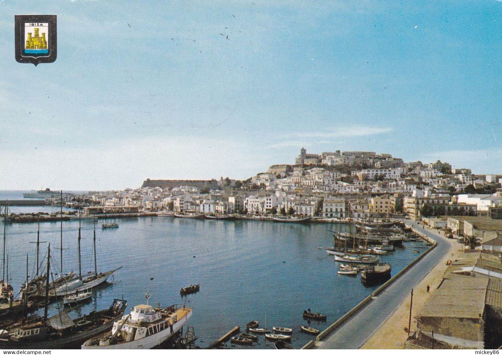 Espagne--IBIZA --1968-- Port  (bateaux ) - Ibiza