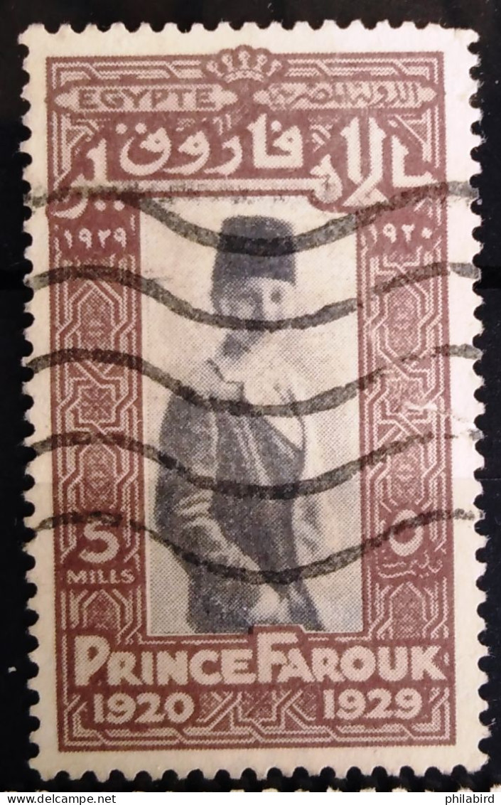 EGYPTE                      N° 136 A                       OBLITERE - Used Stamps