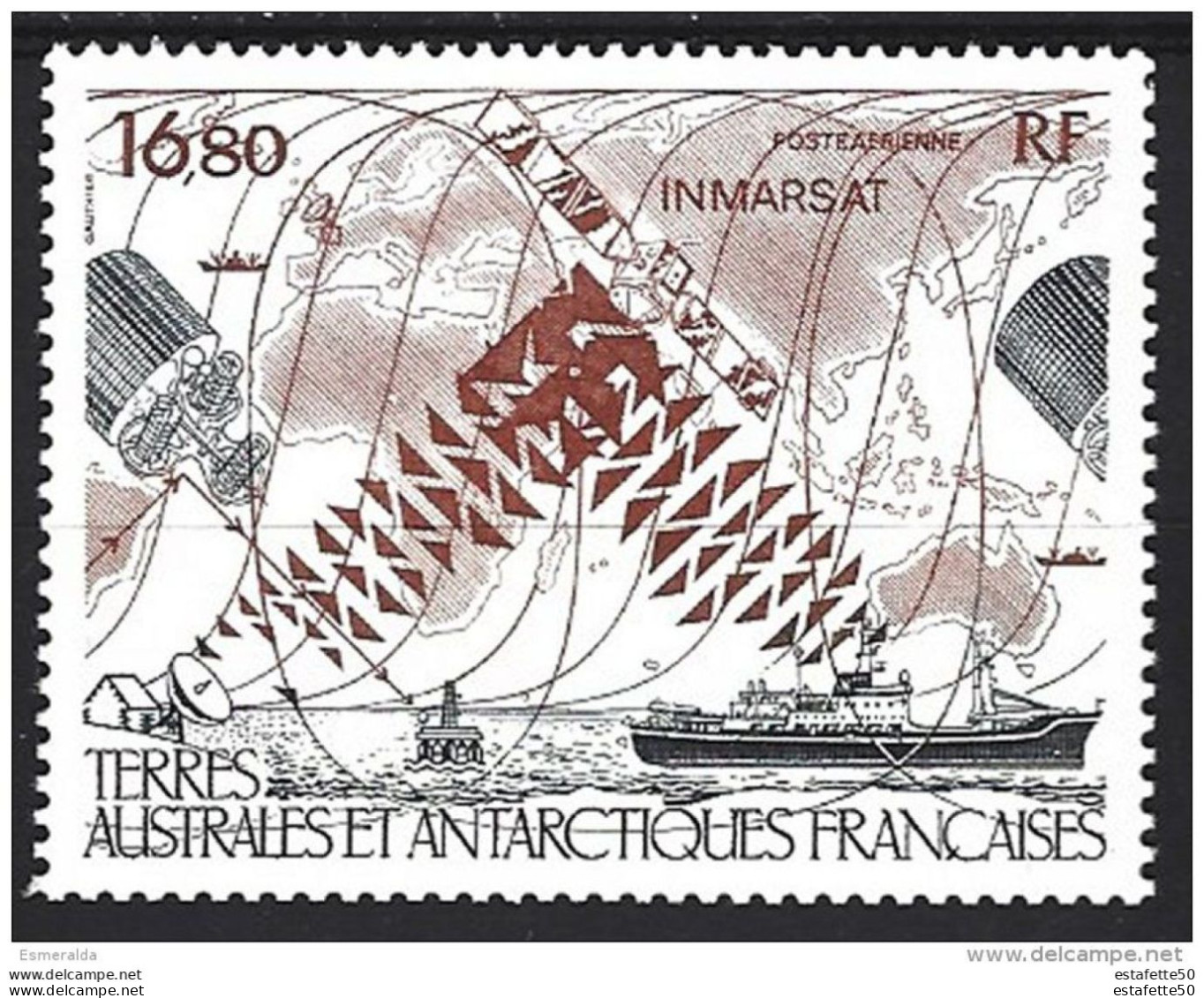 TAAF;1987; TP PA N° 99 " Satellite IMMARSAT " ;NEUFS**;MNH - Années Complètes