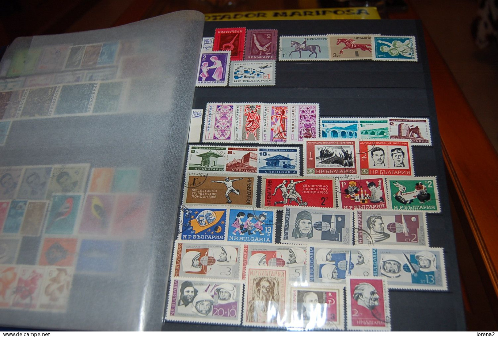 Colección Sellos usados Bulgaria. de 1882 al 2000. 1189 sellos. colec-38
