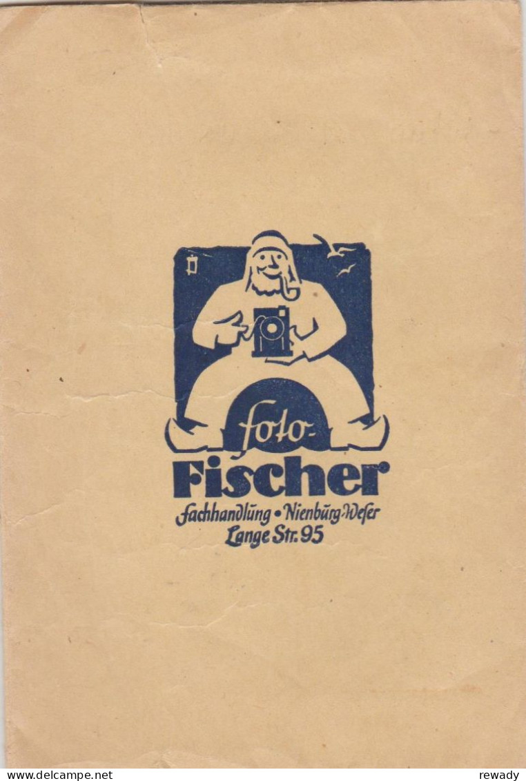 Foto Fischer - Photo Paper Envelope - Umschlag Aus Fotopapier - Advertising - Publicité - Matériel & Accessoires