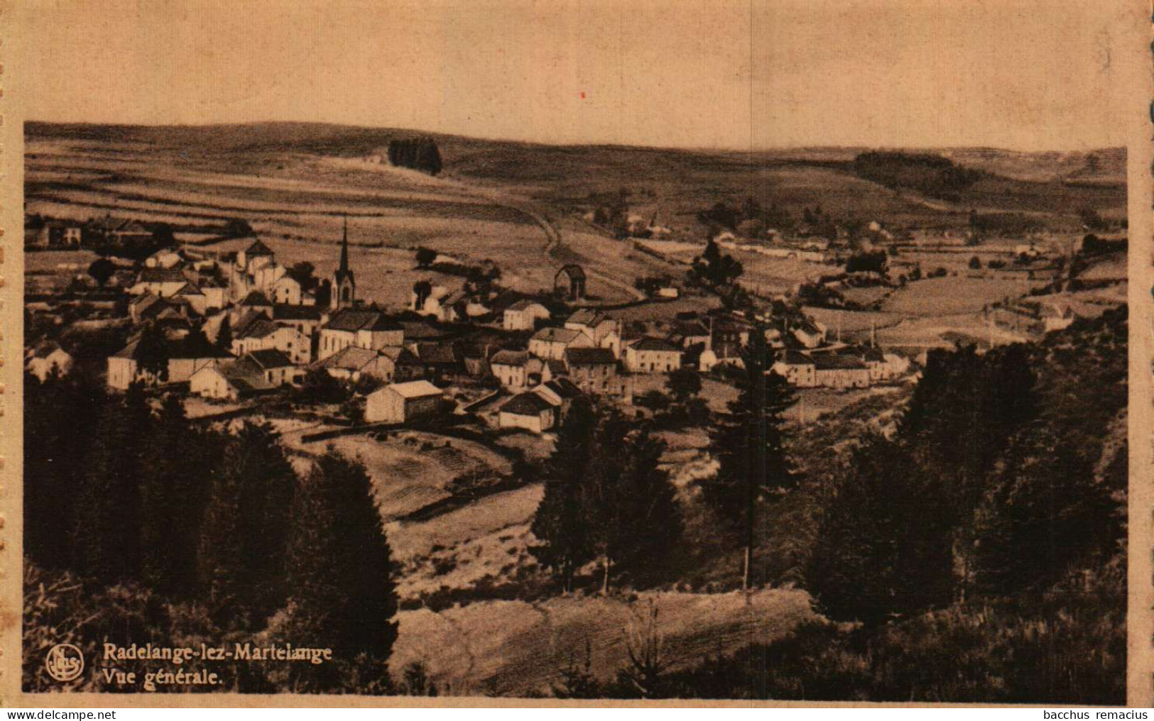 RADELANGE-LEZ-MARTELANGE  Vue Générale - Martelange