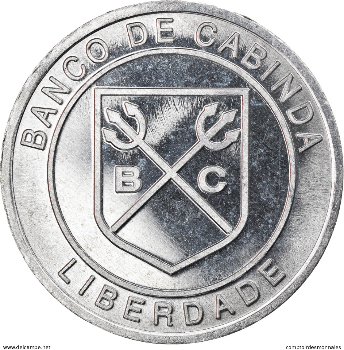 Monnaie, CABINDA, Cinq Cents Millions De Reais, 2017, SPL, Aluminium - Angola