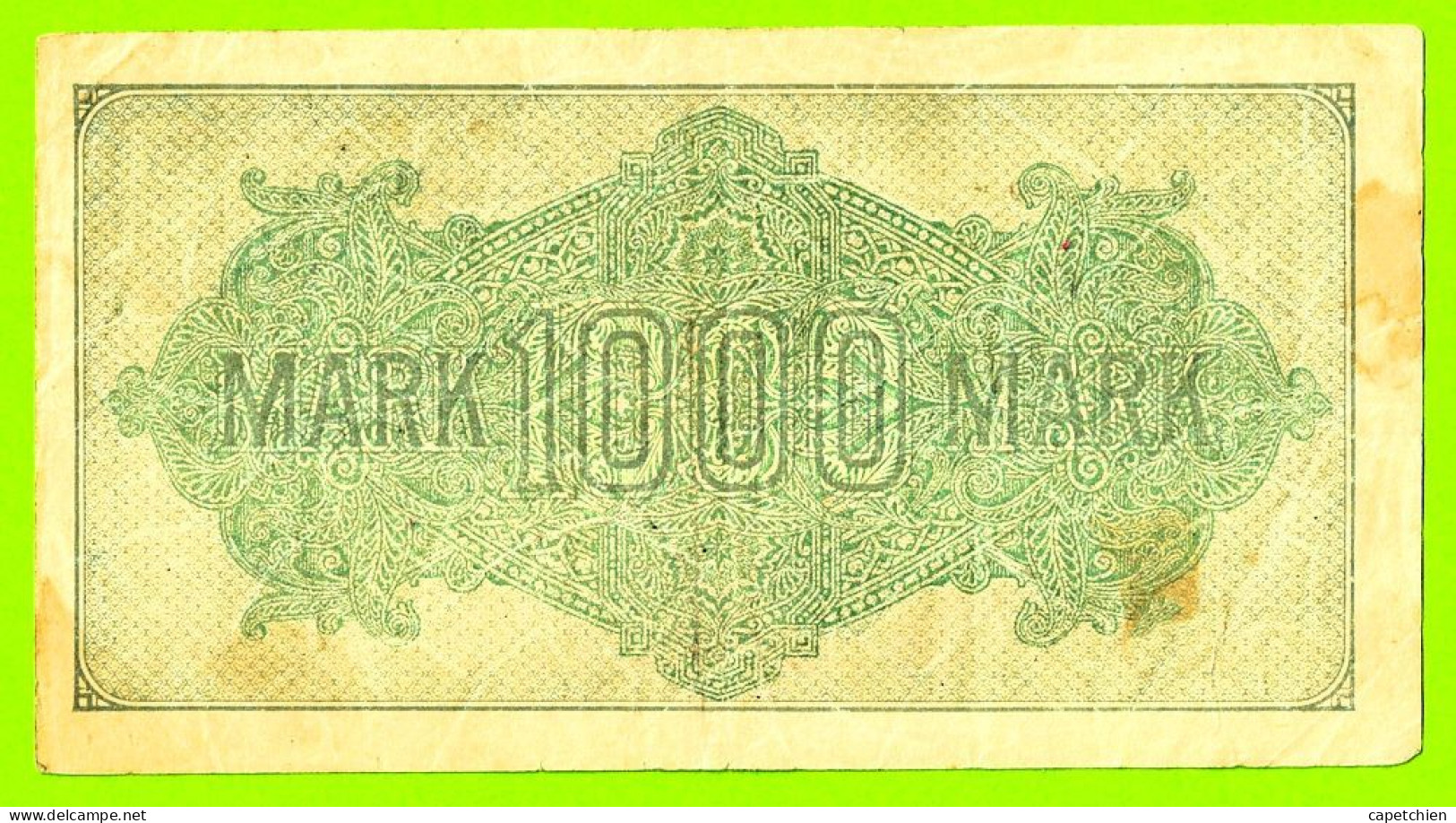 ALLEMAGNE / 3 VIEUX BILLETS DE 50.000 -- 10.000 Et 1000 MARK / 1922 / ETAT  MOYEN - 50.000 Mark