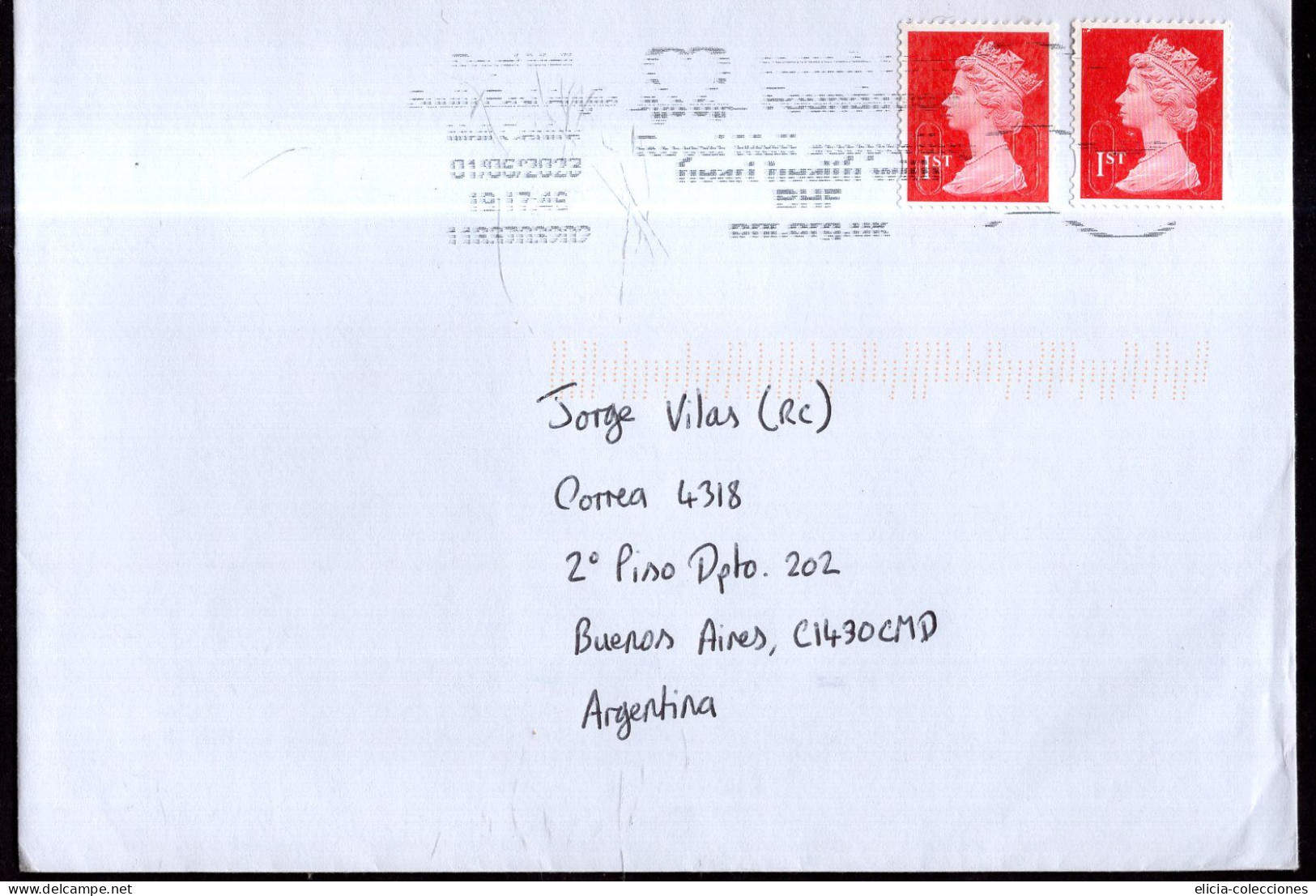 England - 2023 - Letter - Sent To Argentina - Caja 30 - Unclassified