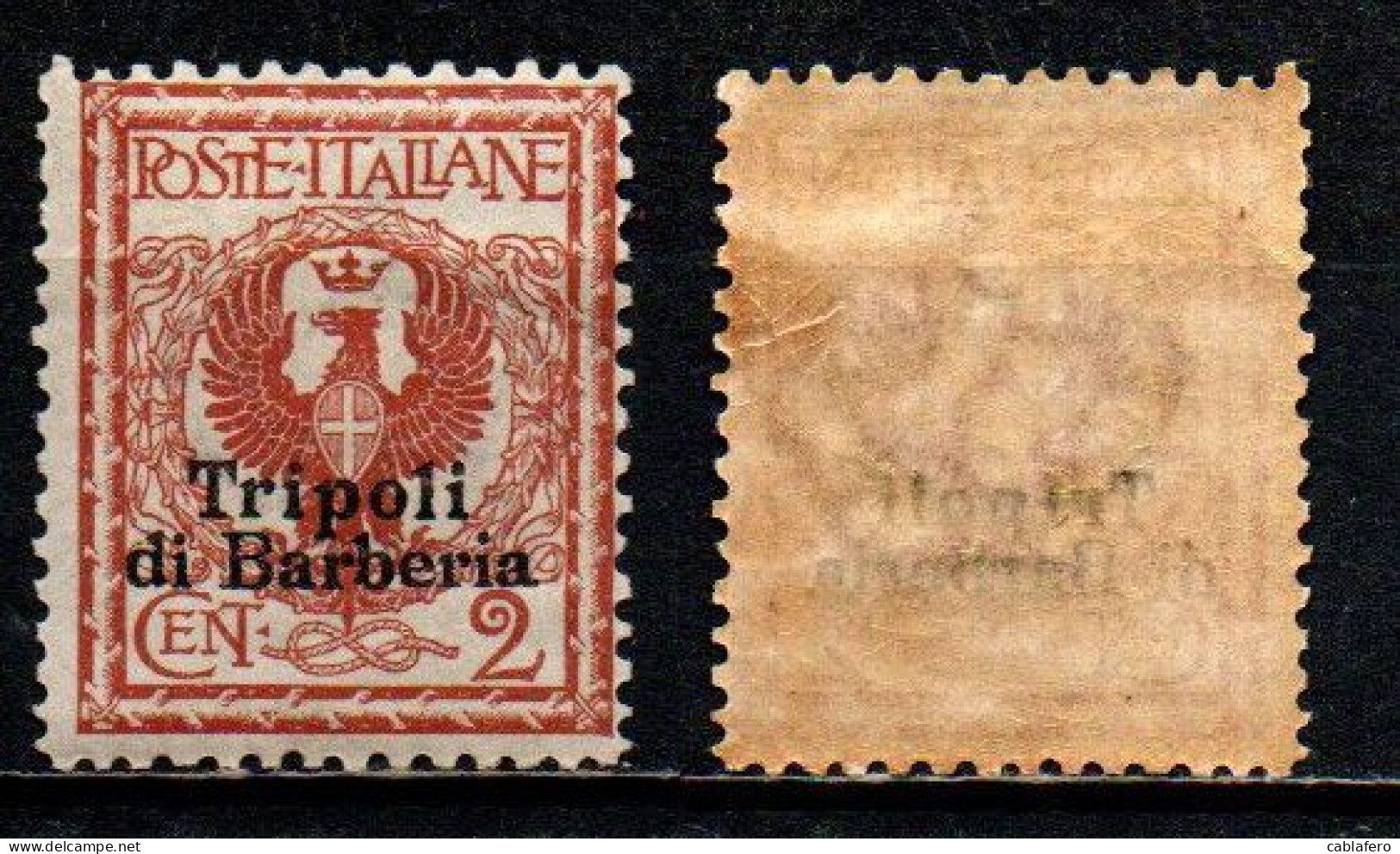 ITALIA REGNO - UFFICI ALL'ESTERO - TRIPOLI DI BARBERIA - 1909 - 2 C. - MNH - General Issues