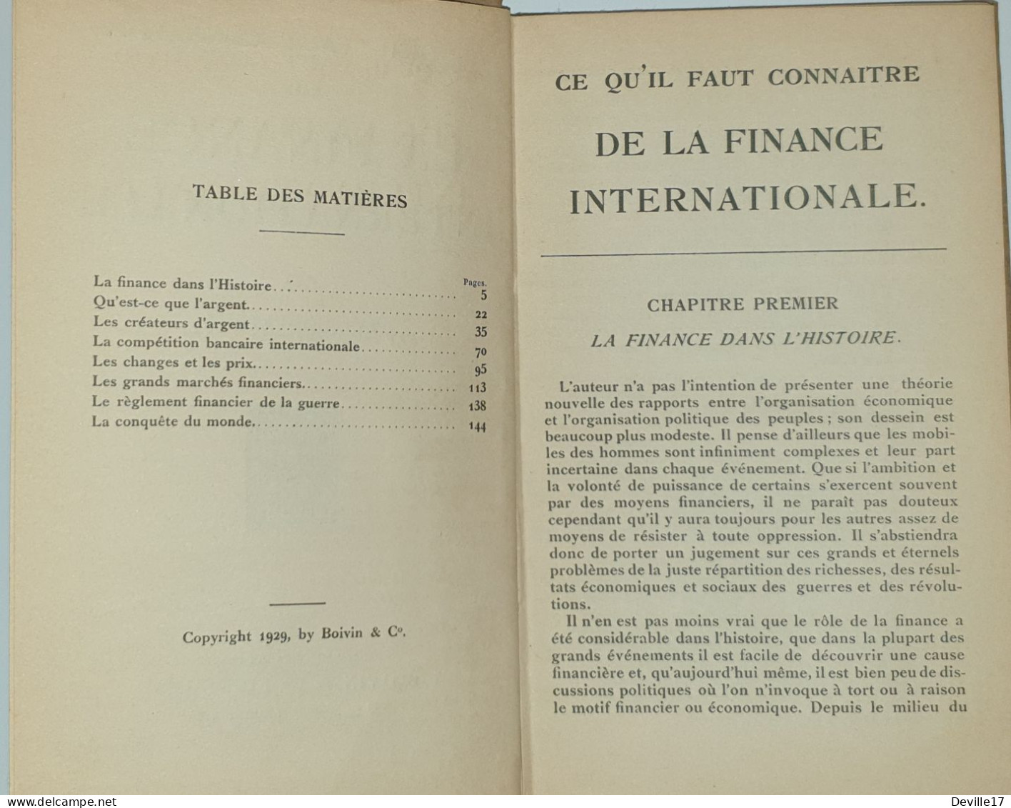 LIVRE "CE QU'IL FAUT CONNAITRE DE LA FINANCE INTERNATIONALE" DEDICACE DE JEAN COMPEYROT - 1929 - Livres Dédicacés