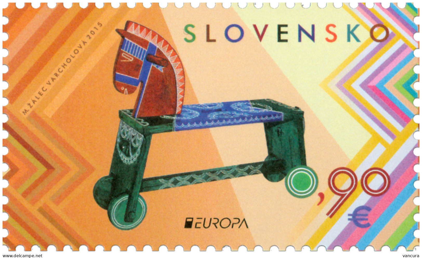 ** 588 Slovakia EUROPA 2015 - Unused Stamps