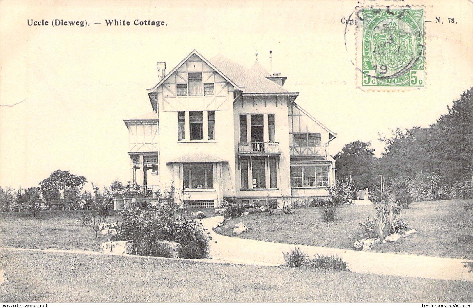 BELGIQUE - Uccle - White Cottage - Carte Postale Ancienne - Ukkel - Uccle