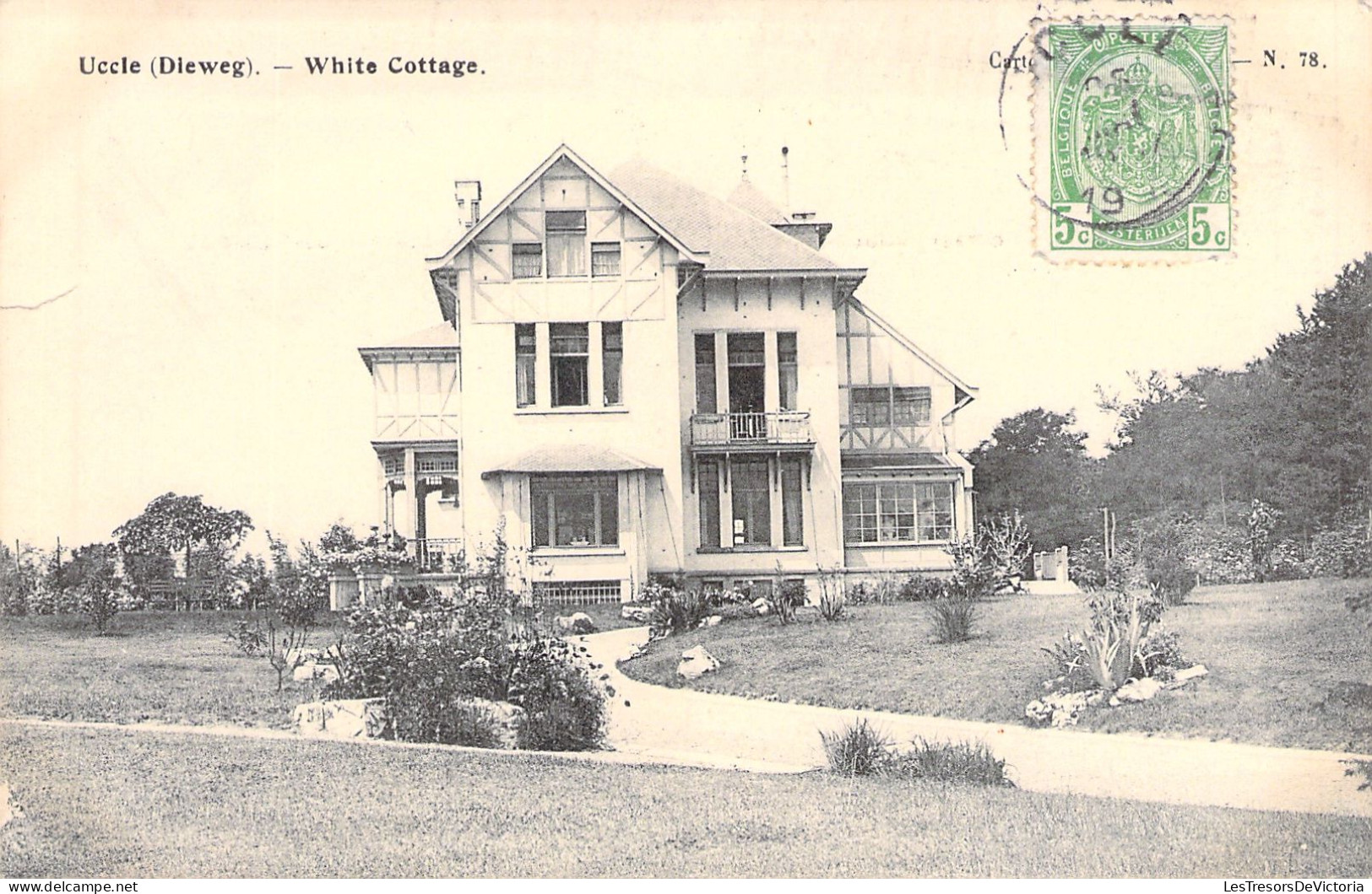 BELGIQUE - Uccle - White Cottage - Carte Postale Ancienne - Uccle - Ukkel