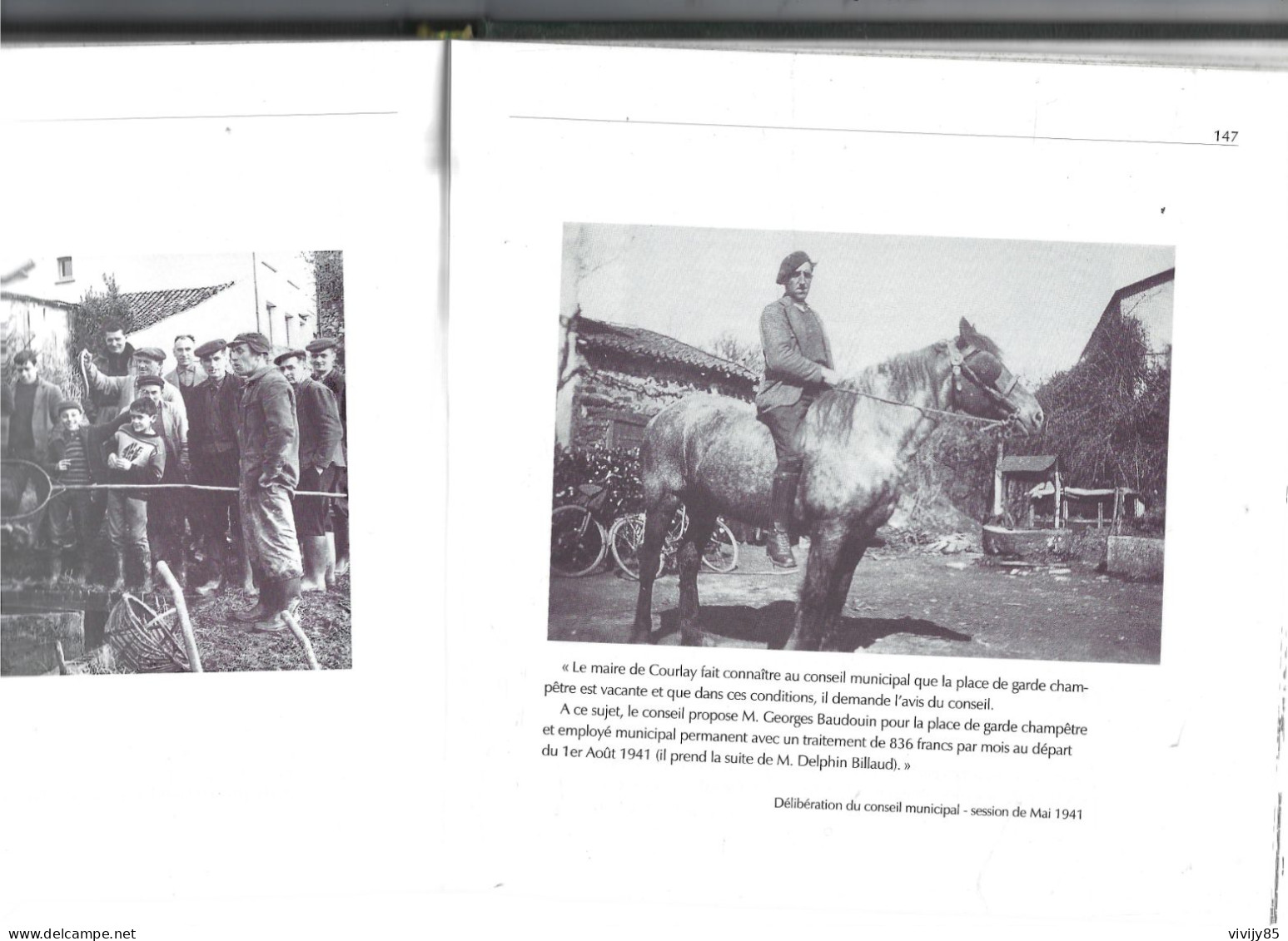 79 - Beau Livre Illustré De J.L. Joubert " De COURLI à COURLAY , Chemin De Vies " - 185 Pages De 1999 - Poitou-Charentes