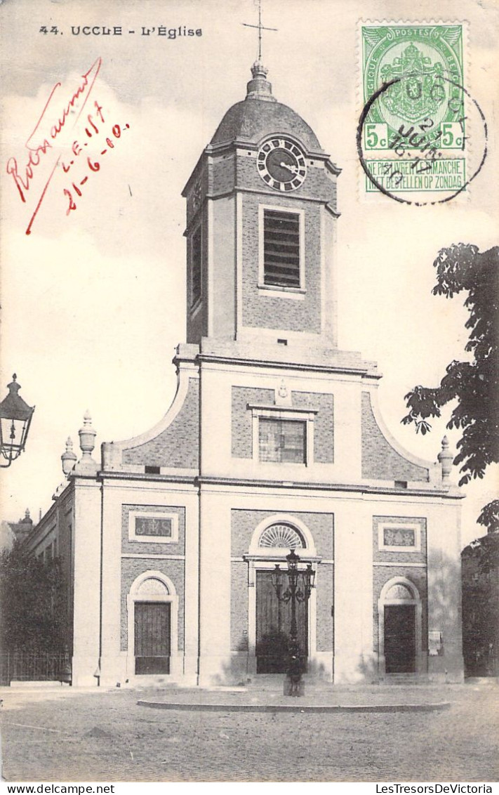 BELGIQUE - Uccle - L'eglise  - Carte Postale Ancienne - Uccle - Ukkel