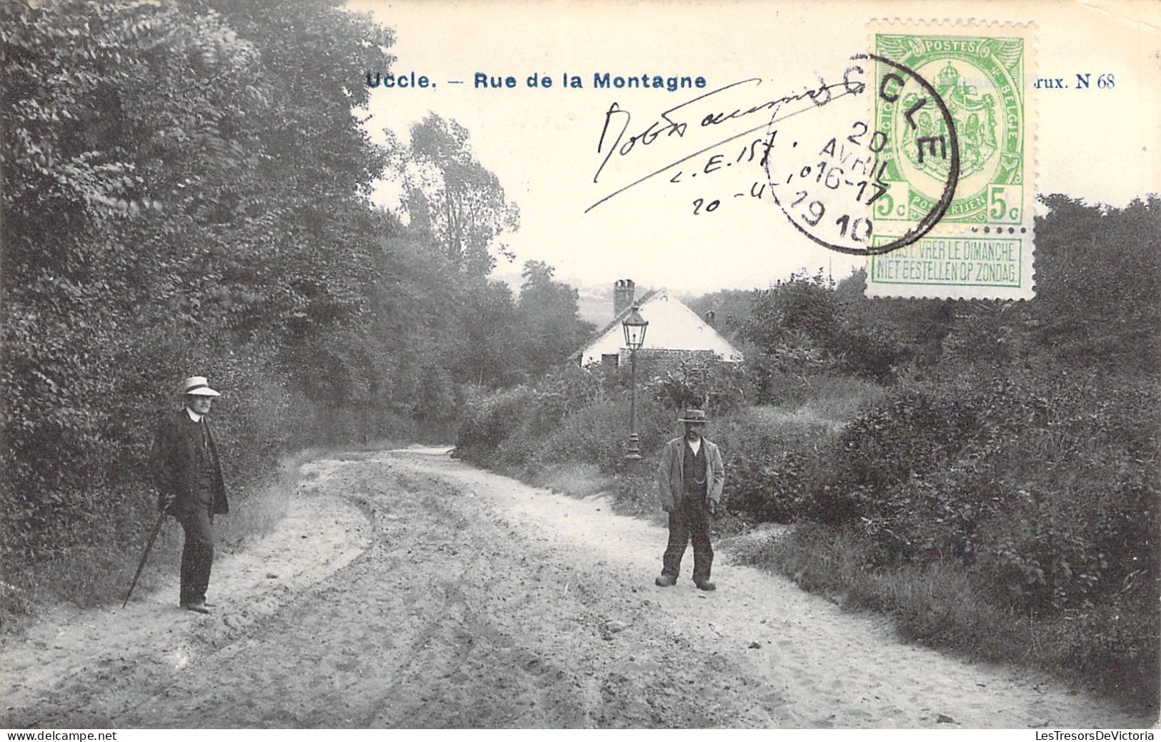 BELGIQUE - Uccle - Rue De La Montagne - Carte Postale Ancienne - Ukkel - Uccle