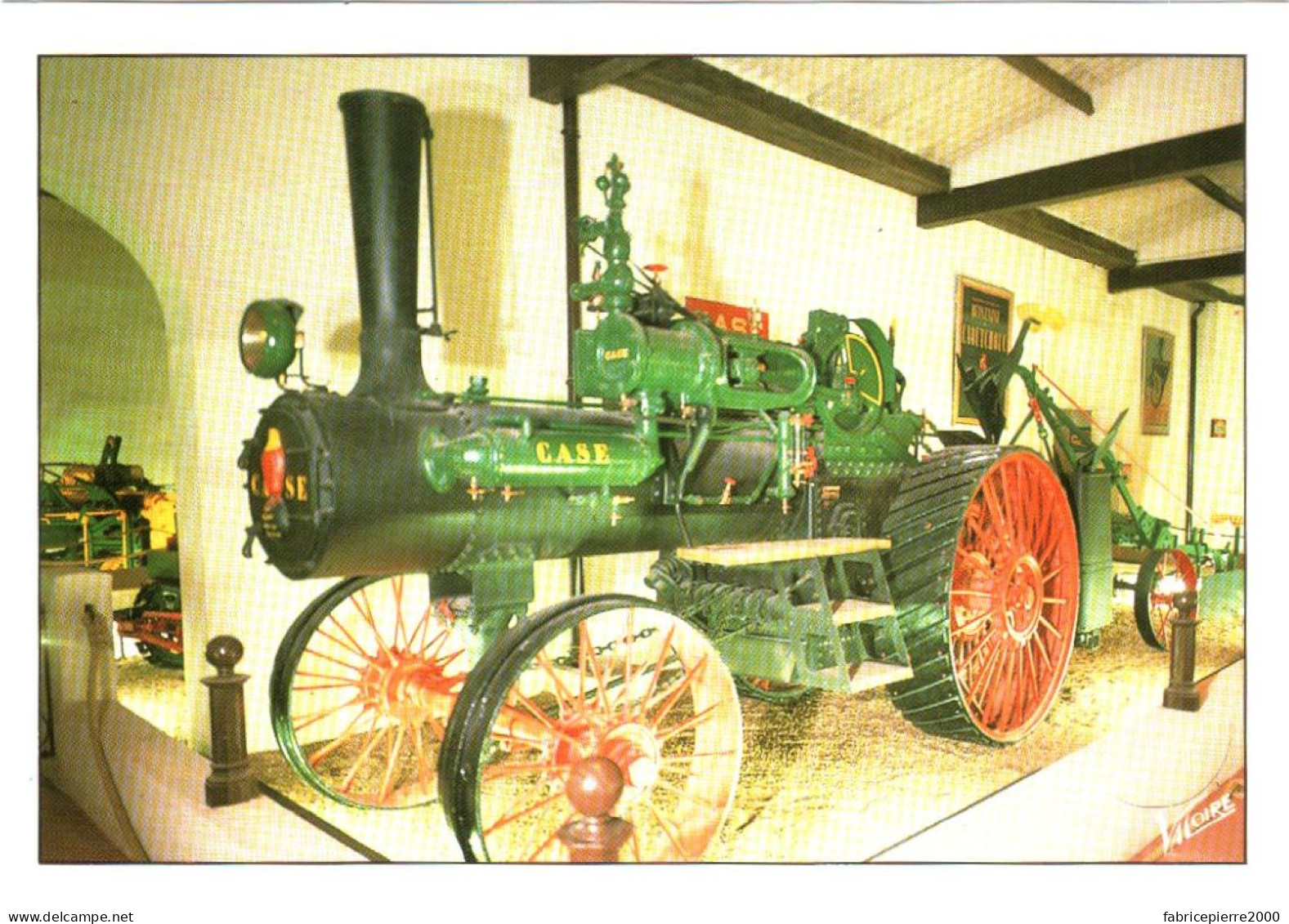 CPM 37 (Indre-et-Loire) Azay-le-Rideau - Musée Maurice-Dufresne à Marnay. Routière à Vapeur Case USA 1907 TBE - Trattori