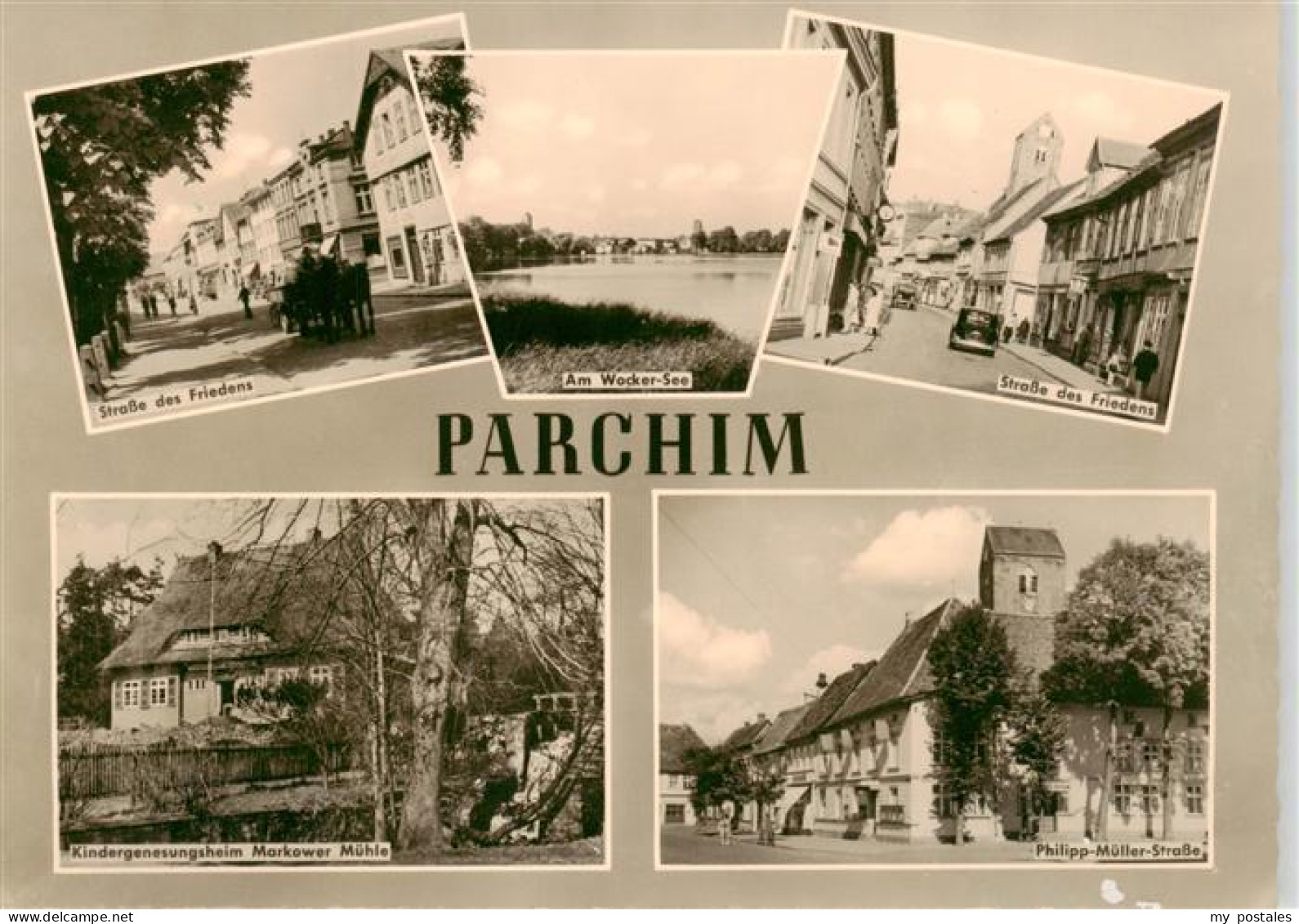 73897676 Parchim Strasse Des Friedens Am Wacker See Kindergenesungsheim Markower - Parchim