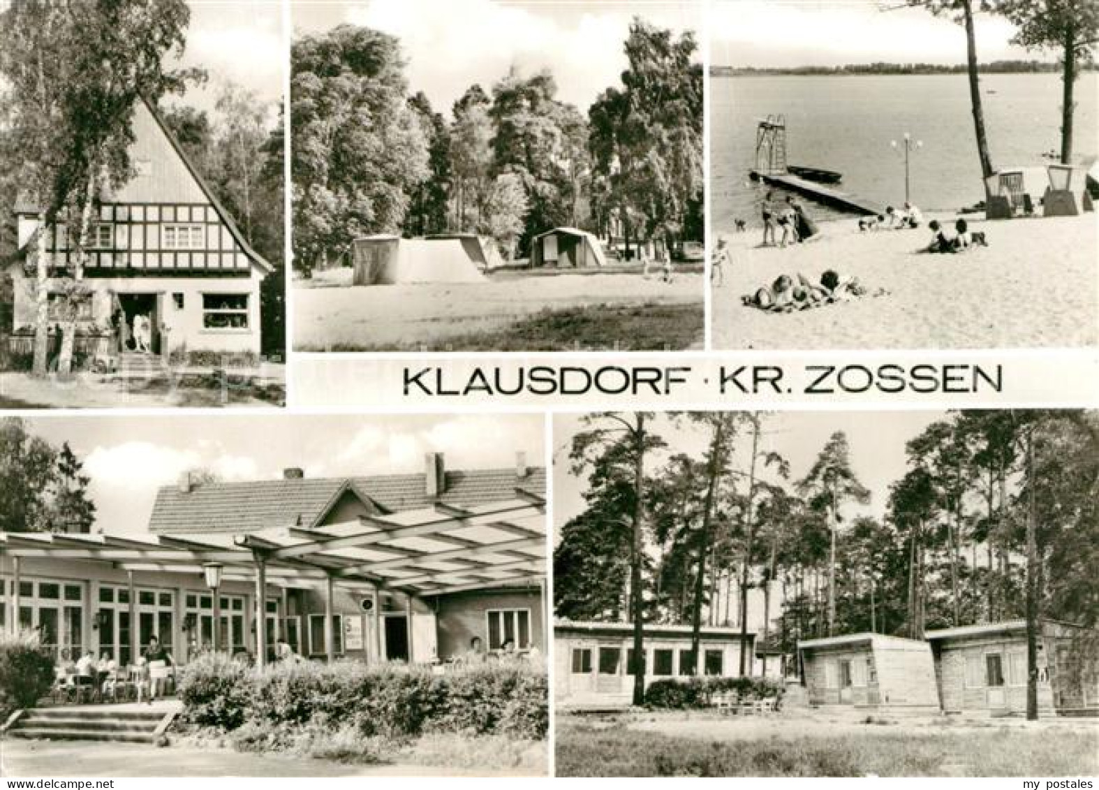 43369122 Klausdorf Mellensee Gaststaette Campingplatz Badestrand Bungalows Klaus - Sperenberg