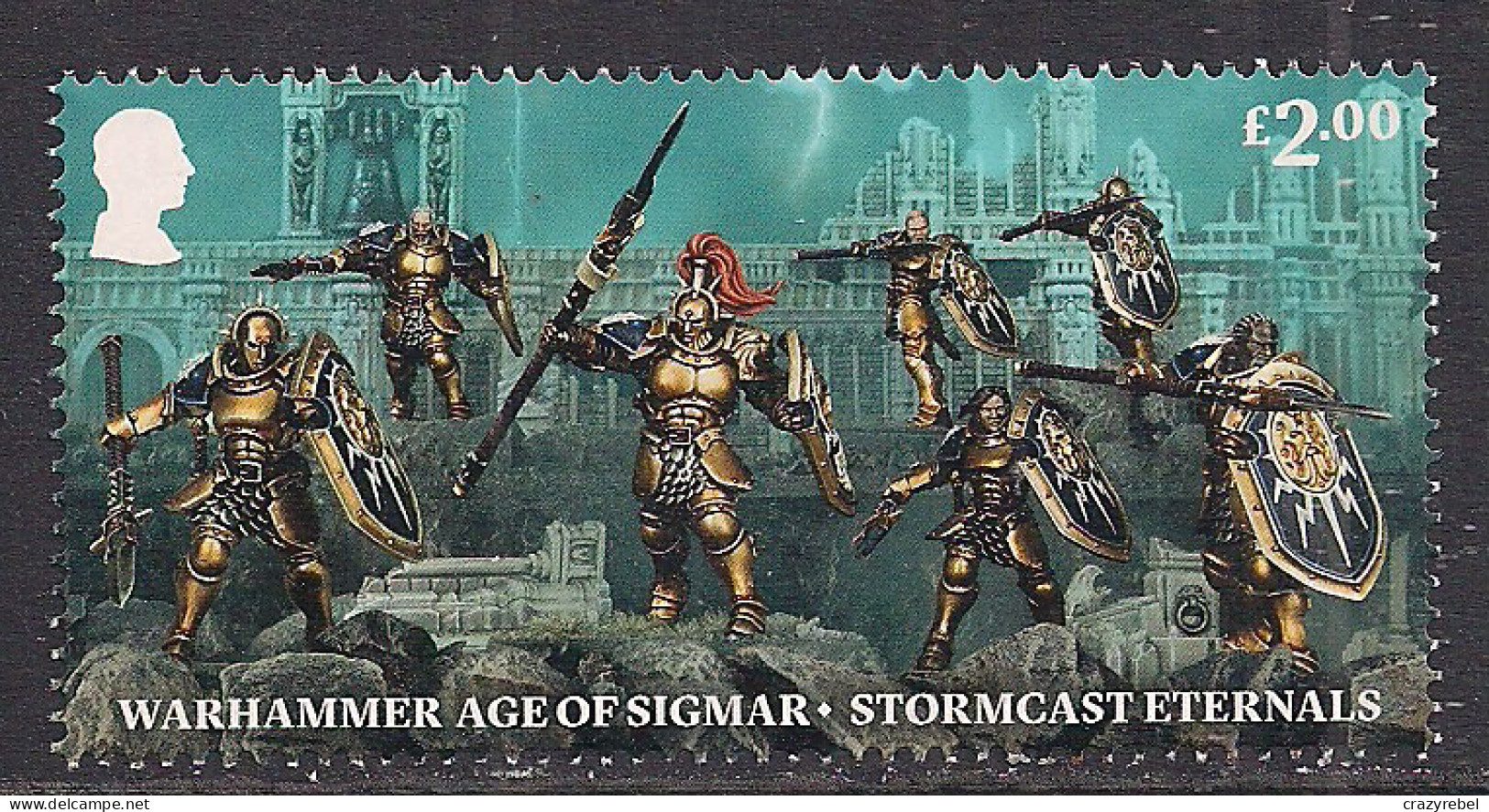 GB 2023 KC 3rd £2.00 Warhammer Age Of Sigmar Stormcast Eternals Umm ( 633 ) - Ungebraucht