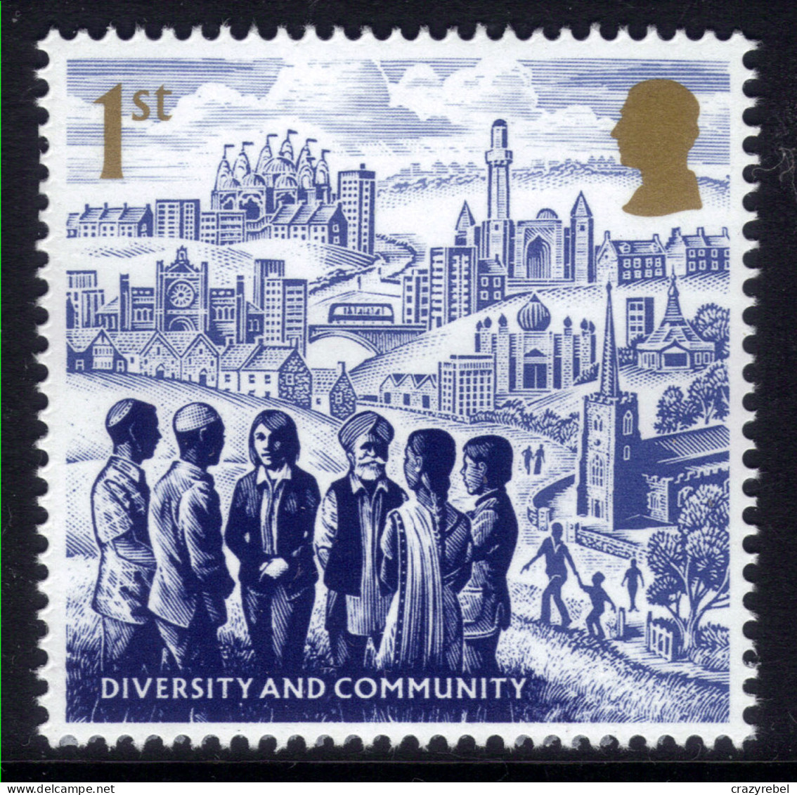 GB 2023 KC 3rd 1st Coronation 6 May 2023 Diversity Umm Ex Mini Sheet ( M45 ) - Unused Stamps