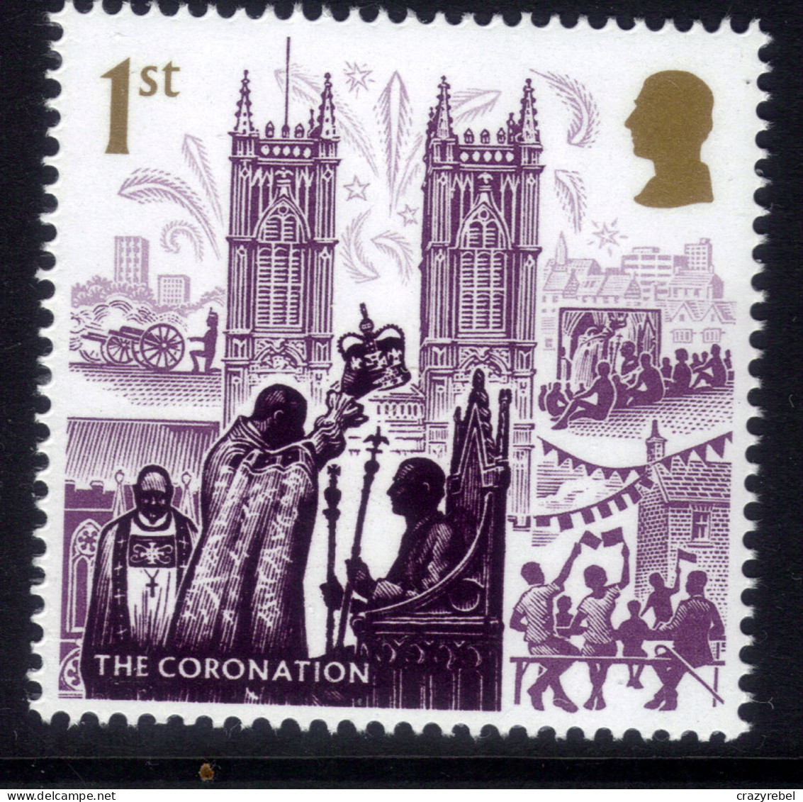 GB 2023 KC 3rd 1st Coronation 6 May 2023 Umm Ex Mini Sheet ( L1056  ) - Ungebraucht