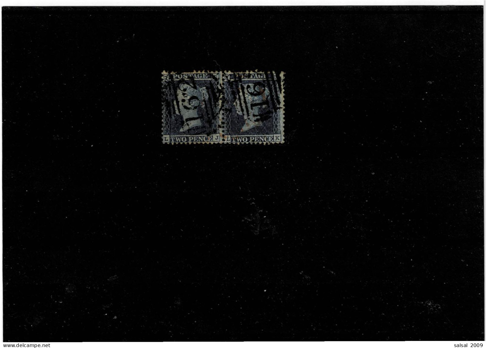 GRAN BRETAGNA ,coppia Usata ,qualita Splendida - Used Stamps