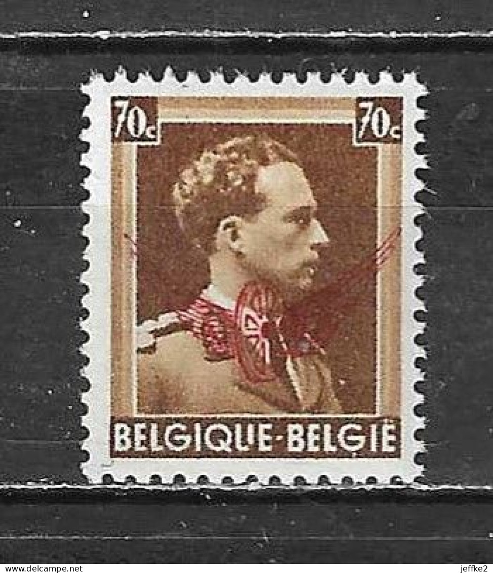 S24**  Leopold III Col Ouvert Avec Surcharge Roue Ailée - Bonne Valeur - MNH - LOOK!!!! - Neufs