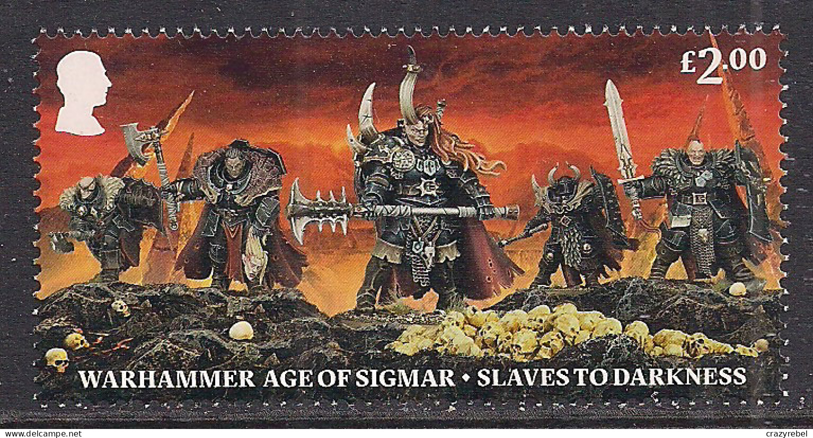 GB 2023 KC 3rd £2.00 Warhammer Age Of Sigmar Slaves To Darkness Umm ( 655 ) - Ungebraucht