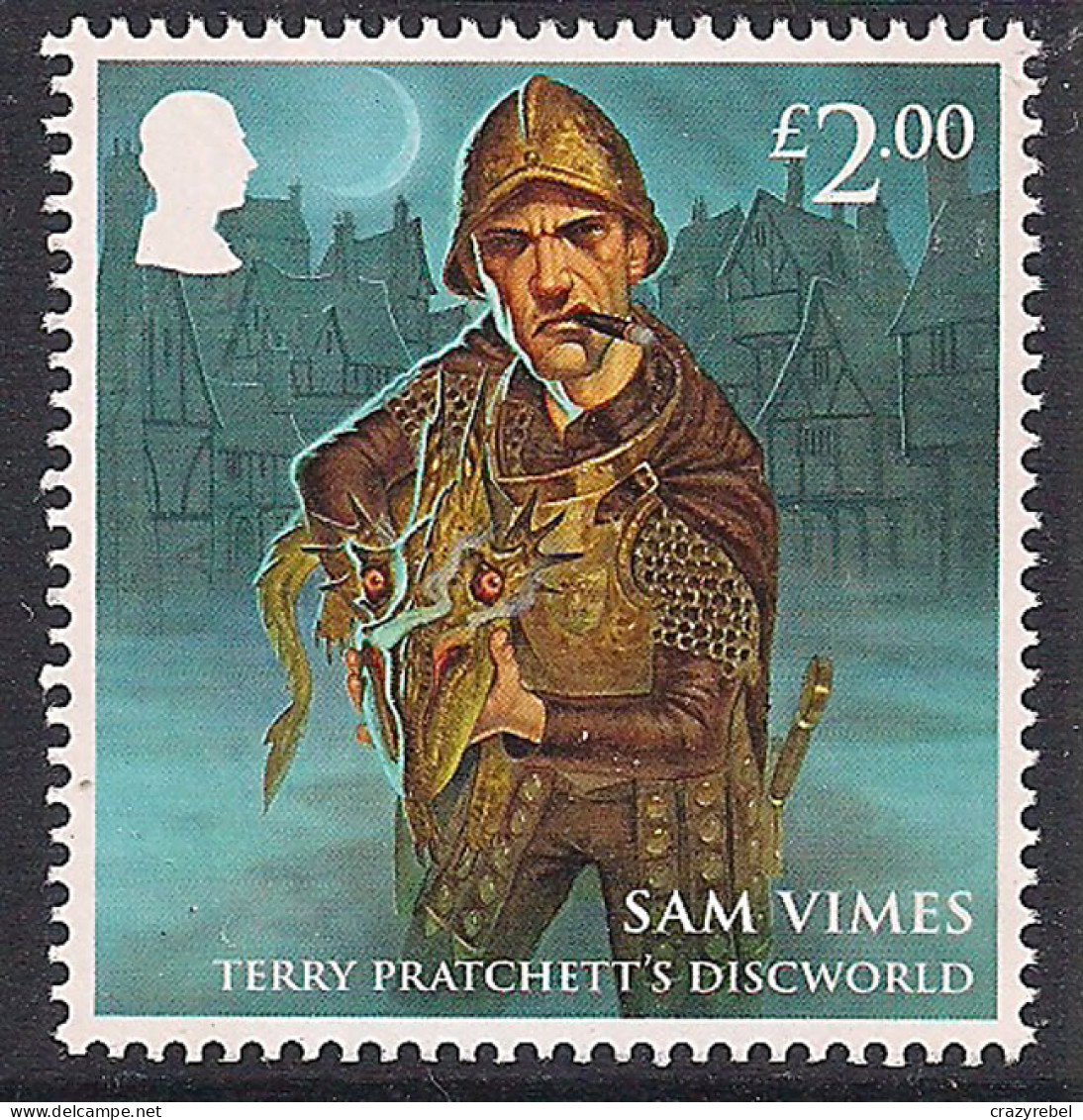GB 2023 KC 3rd £2 Terry Pratchett Discworld Sam Vimes Umm ( 702 ) - Unused Stamps