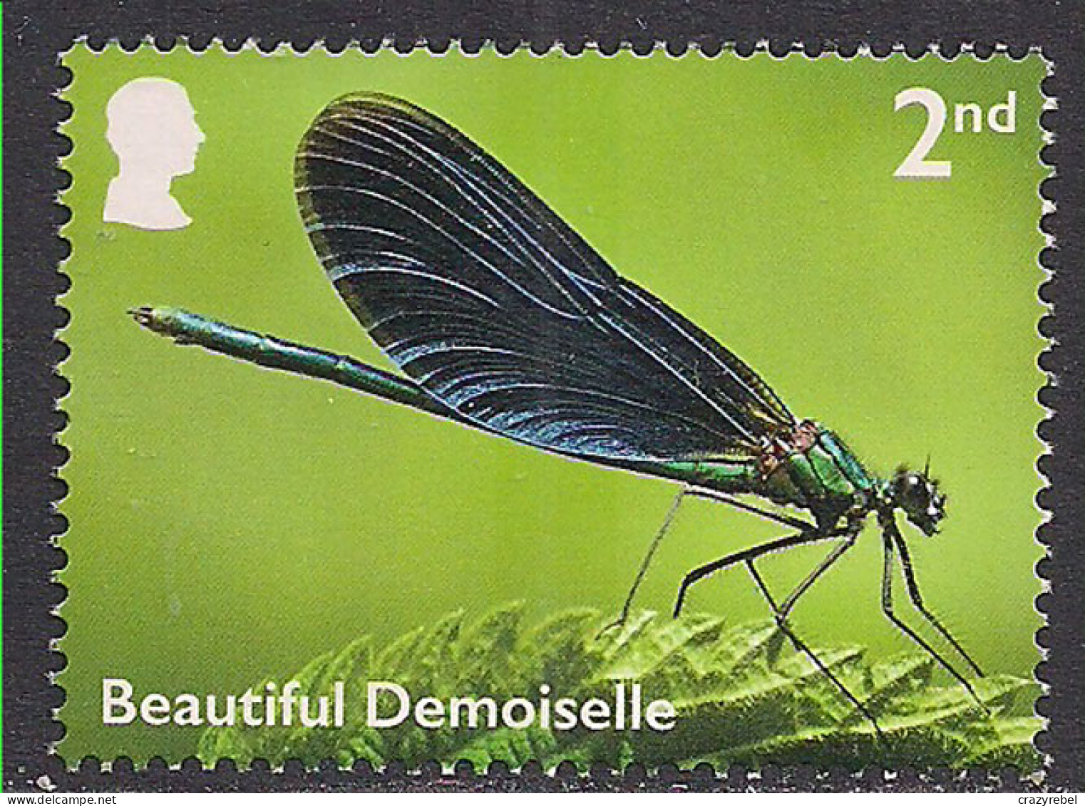 GB 2023 KC 3rd 2nd River Wildlife Beautiful Demoiselle  Umm ( 534 ) - Unused Stamps