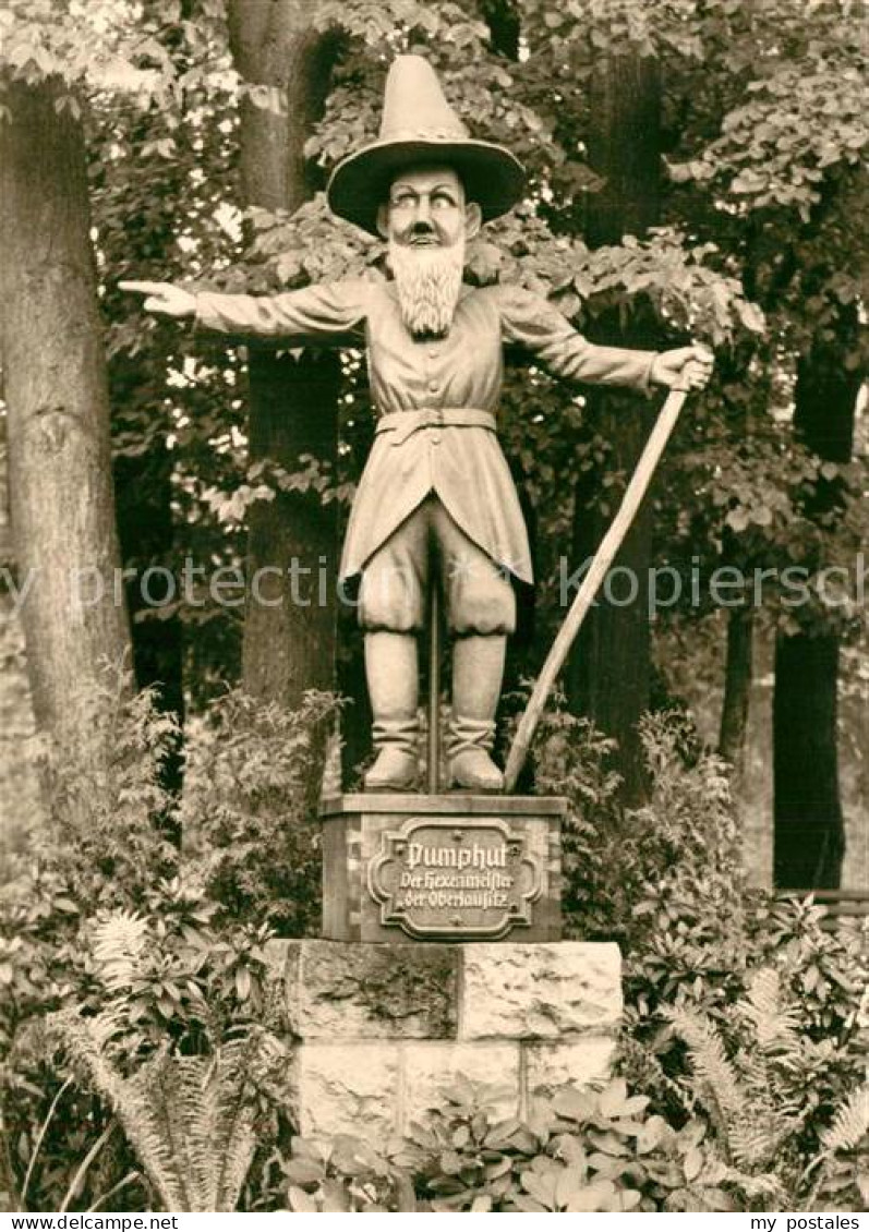43363156 Wilthen Pumphut Skulptur Der Hexenmeister Der Oberlausitz Wilthen - Wilthen