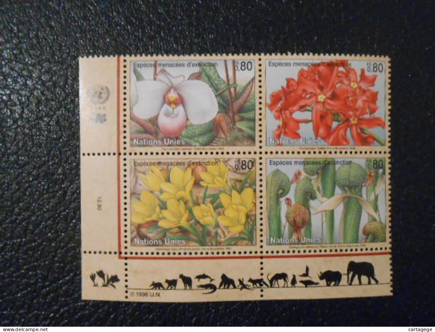 NATIONS-UNIES GENEVE YT  308/311 PROTECTION DE LA NATURE** - Unused Stamps