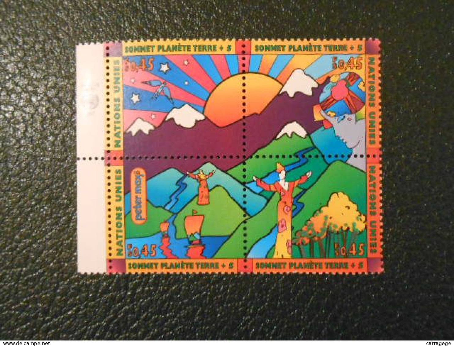 NATIONS-UNIES GENEVE YT  329/332 SOMMET PLANETE-TERRE** - Unused Stamps