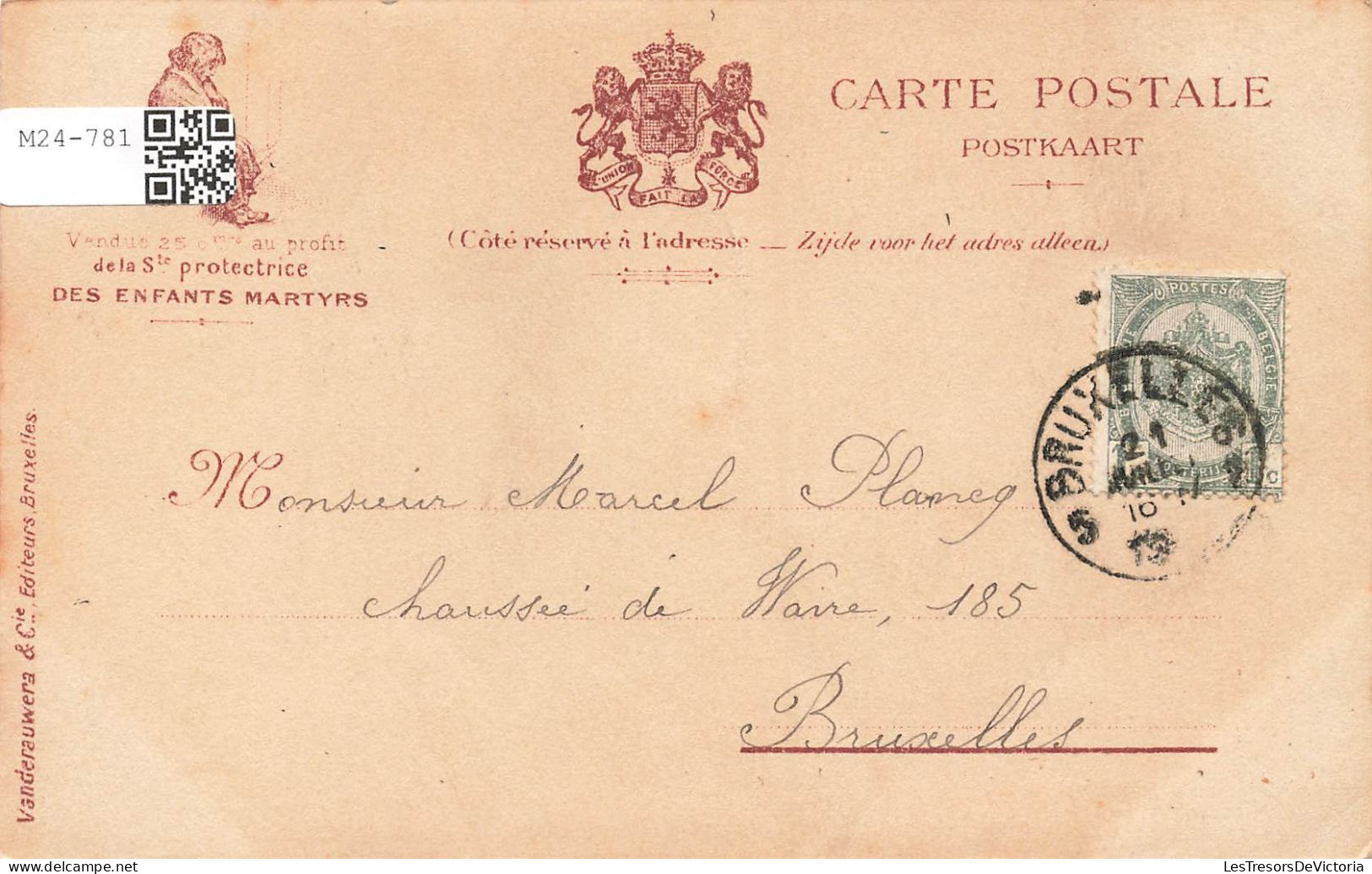 FAMILLES ROYALES - S.AR.Mgr Le Prince Léopold - Carte Postale Ancienne - Familles Royales