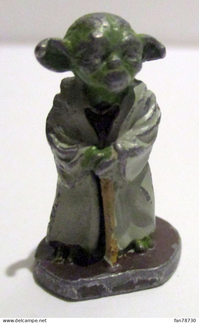 Figurine En Plomb Lucasfilm 2005 - Maître Yoda - Frais Du Site Déduits - Andere & Zonder Classificatie