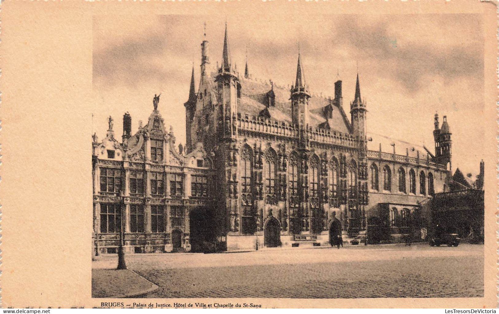 SUISSE - Bruges - Palais De Justice - Hôtel De Ville Et Chaepelle Du St Sang - Cartes Postales Anciennes - Brugge