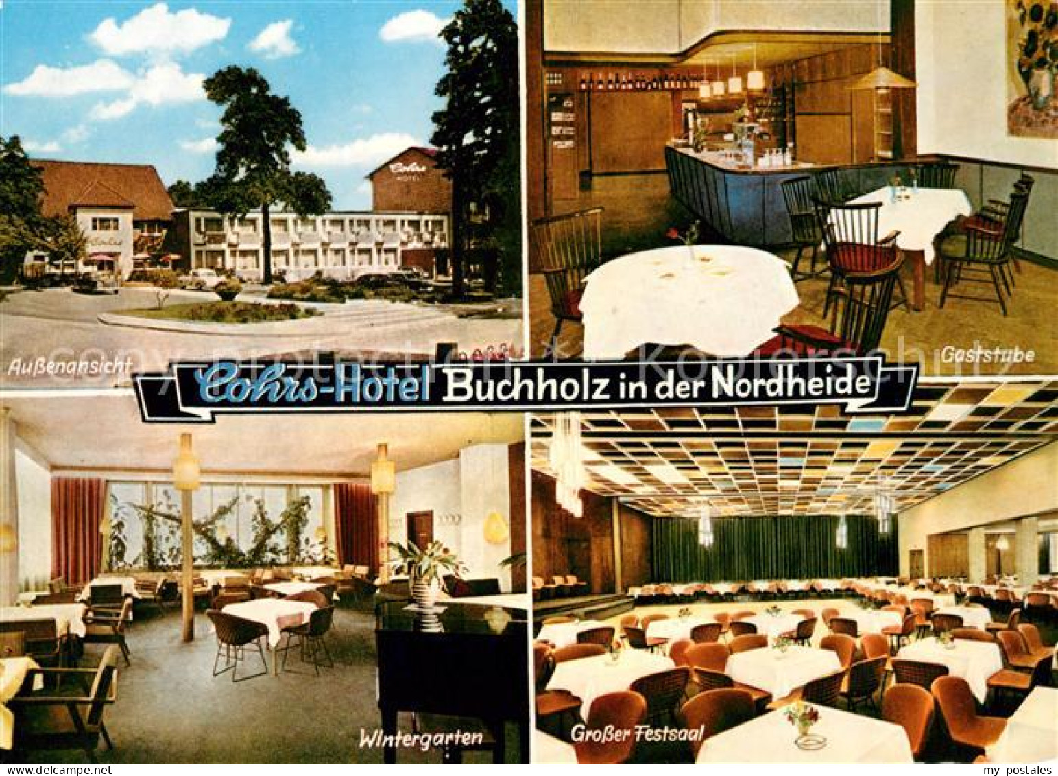 43353342 Buchholz Nordheide Cohrs Hotel Gaststube Wintergarten Festsaal Buchholz - Buchholz