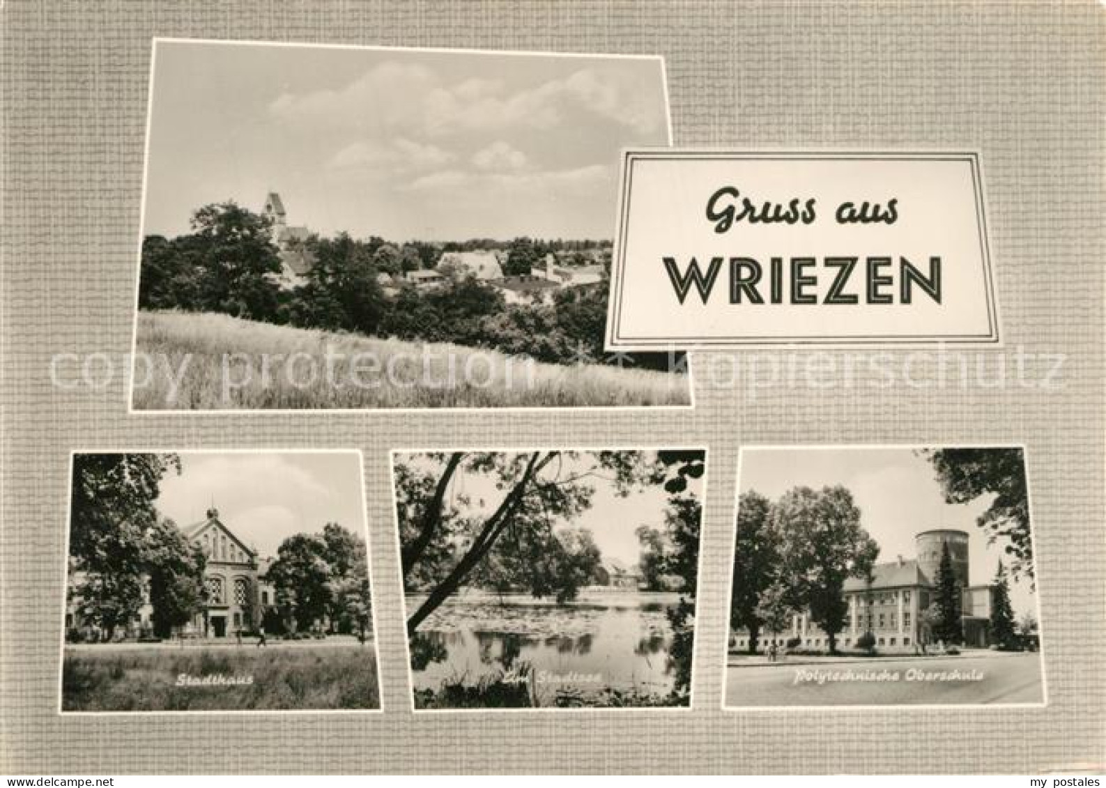 43353206 Wriezen Oberschule Stadtsee Stadthaus Wriezen - Wriezen