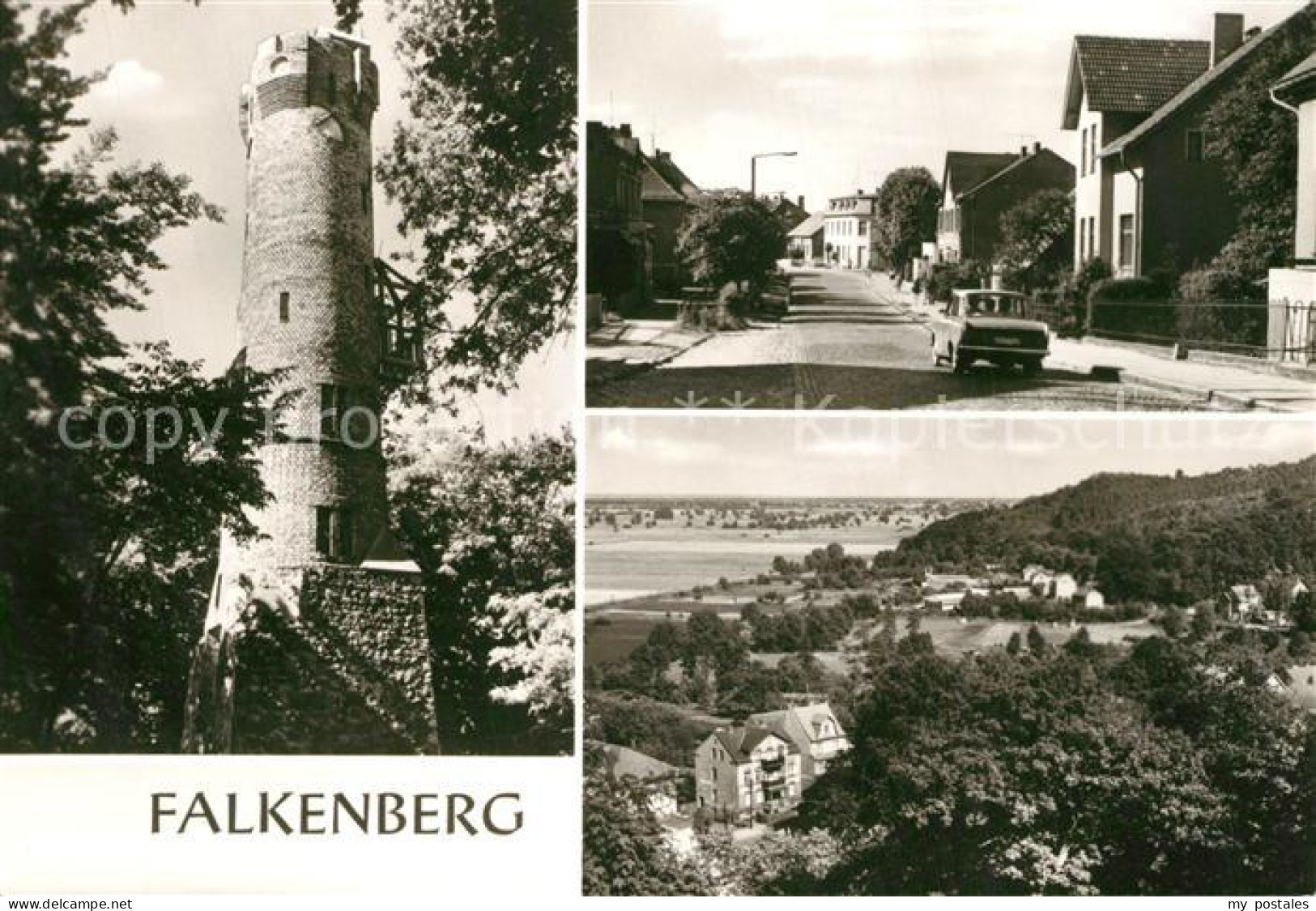 43353201 Falkenberg Mark Ortsdurchfahrt Panorama Turm Falkenberg Mark - Falkenberg (Mark)