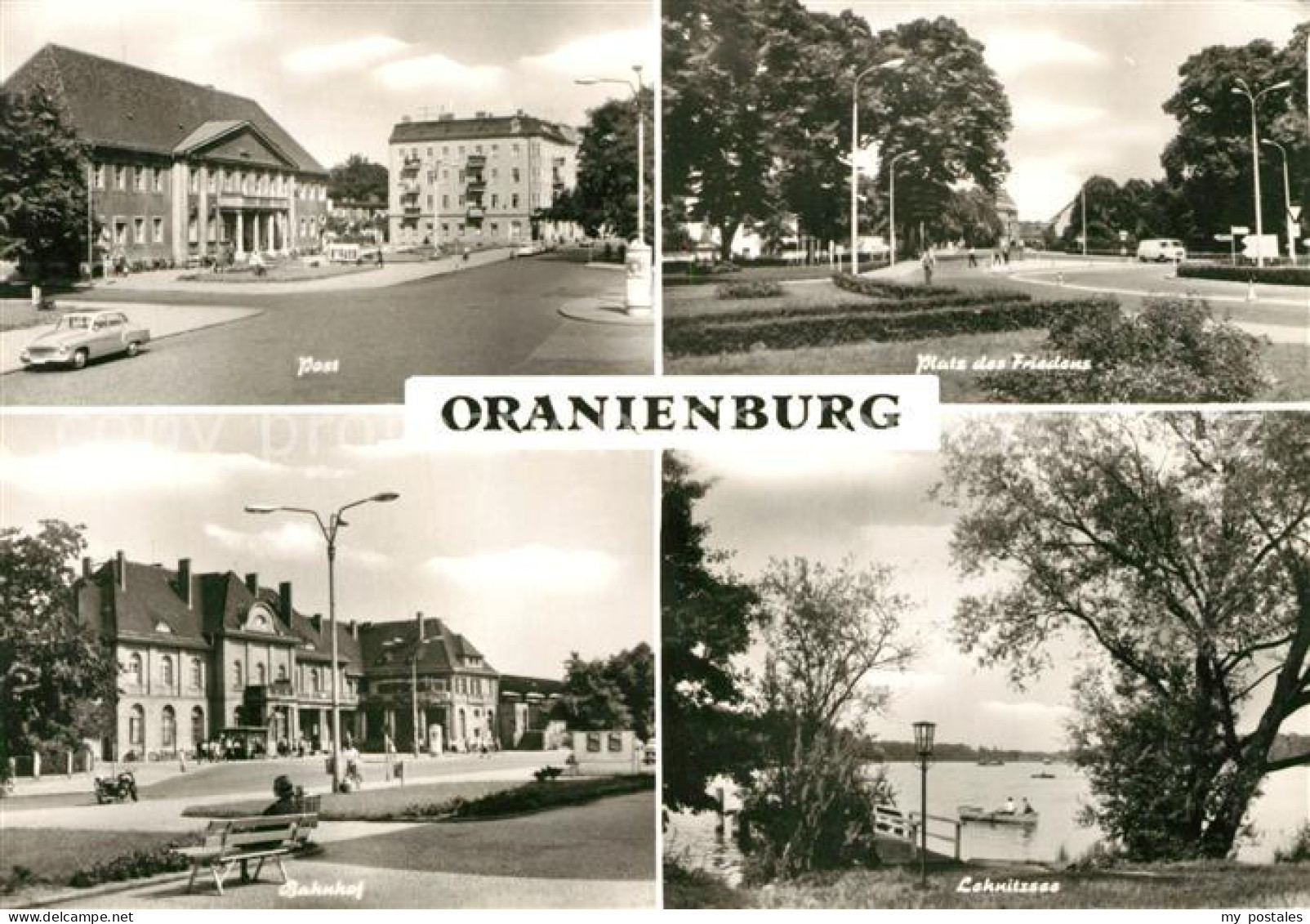 43353196 Oranienburg Bahnhof Post Paltz Des Friedens Lehnitzsee Oranienburg - Oranienburg