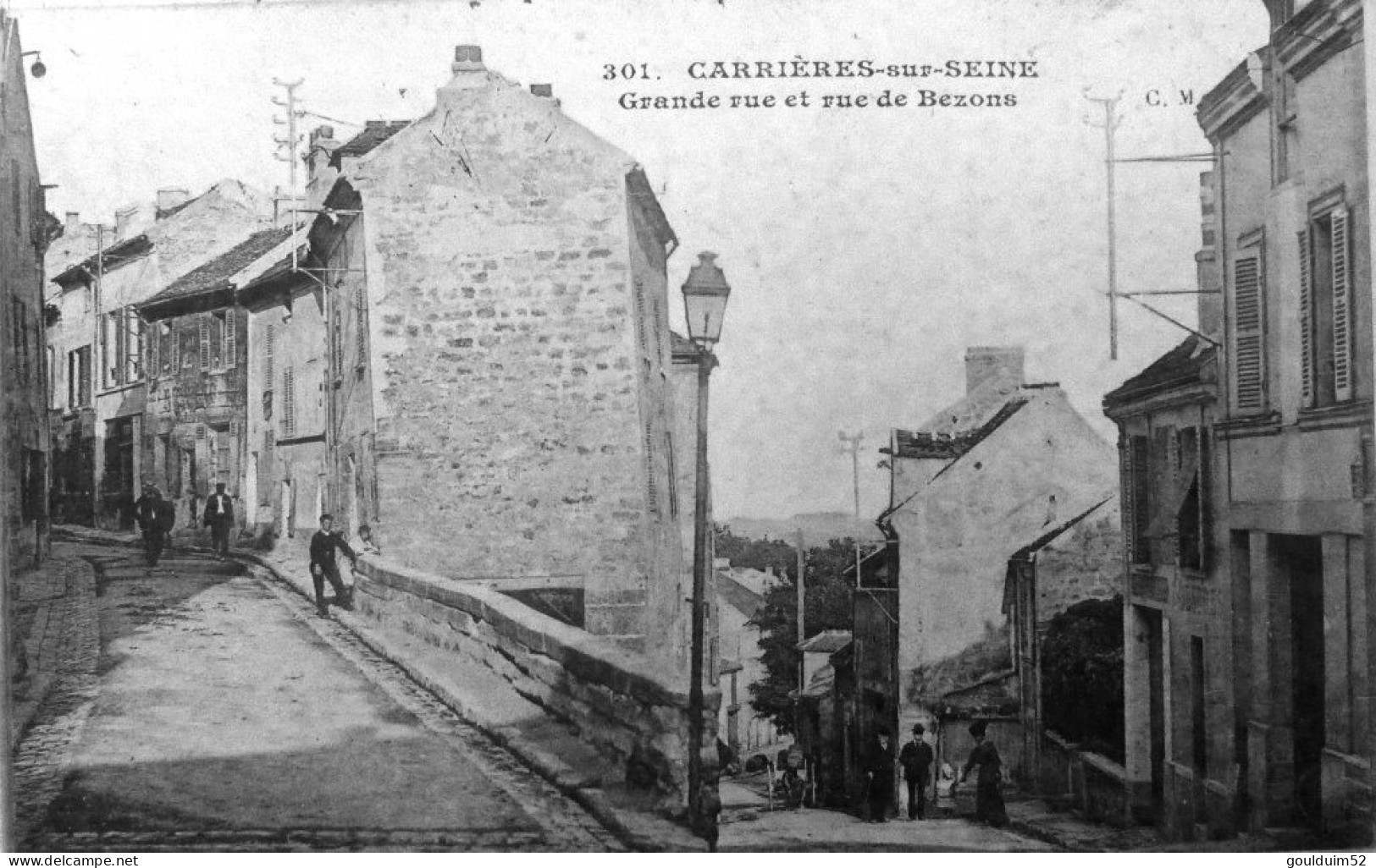 Grande Rue Et Rue De Bezons - Carrières-sur-Seine